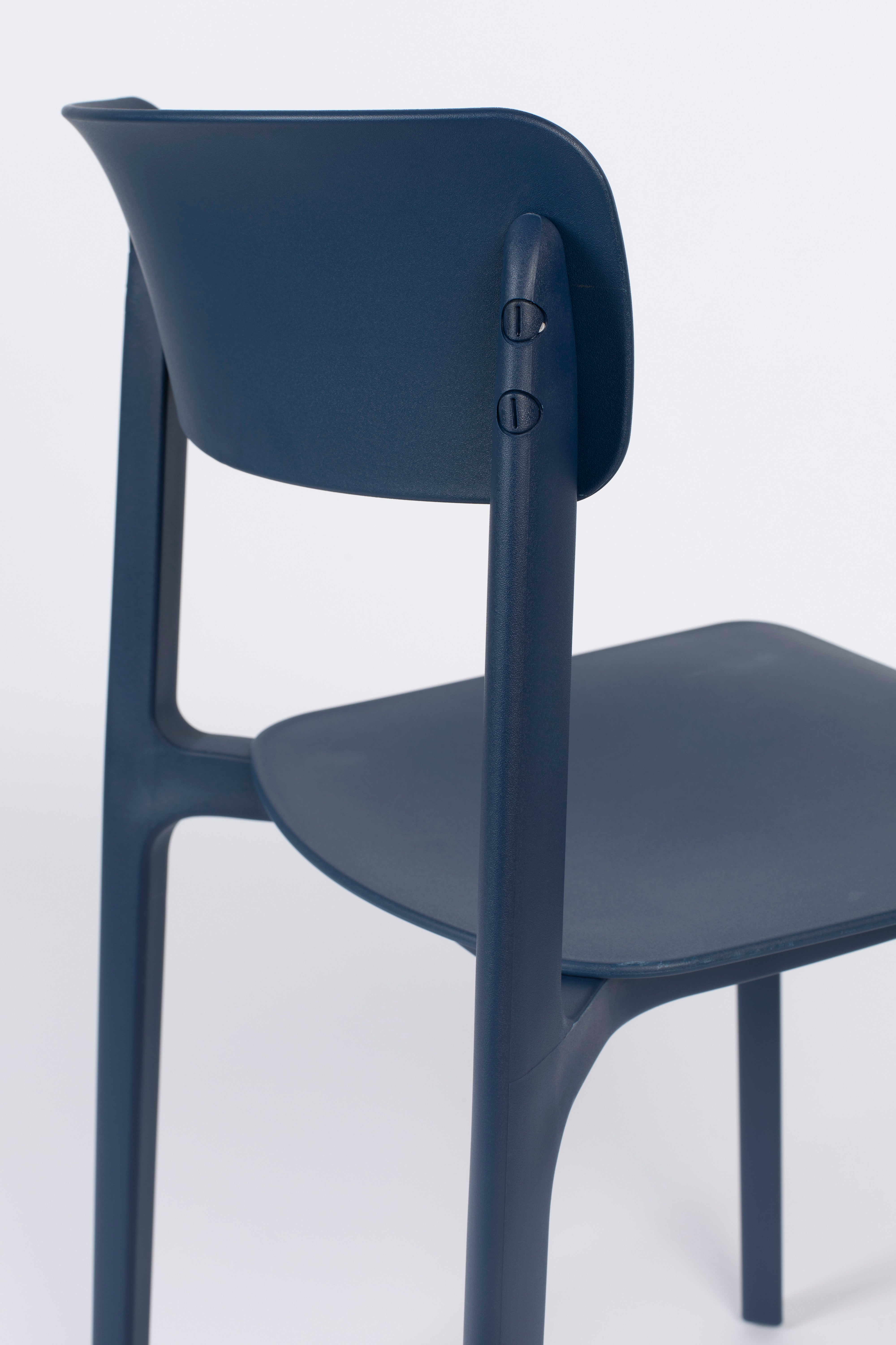 CLIVE chair dark blue