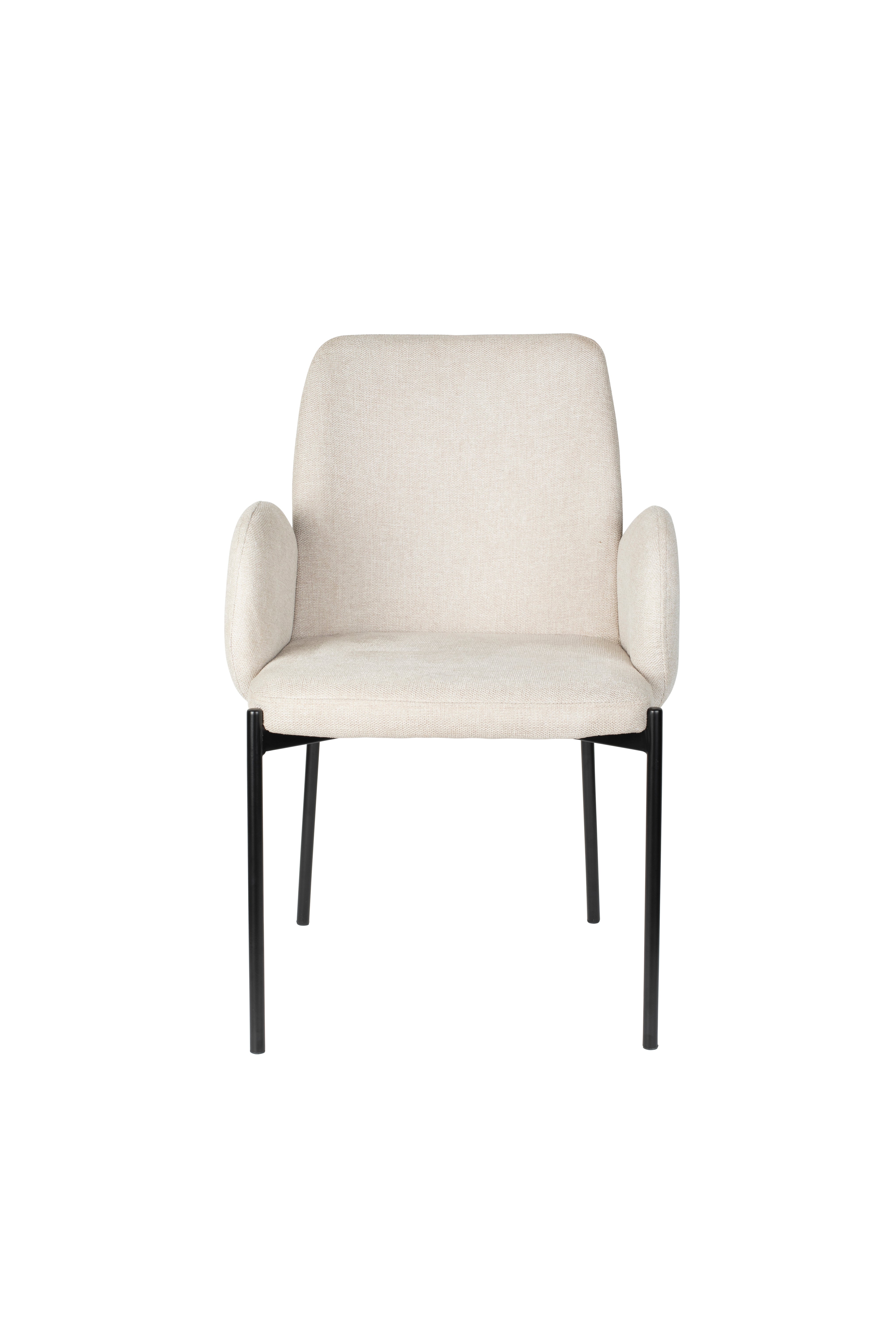 TJARDA crème fauteuil met armleuningen