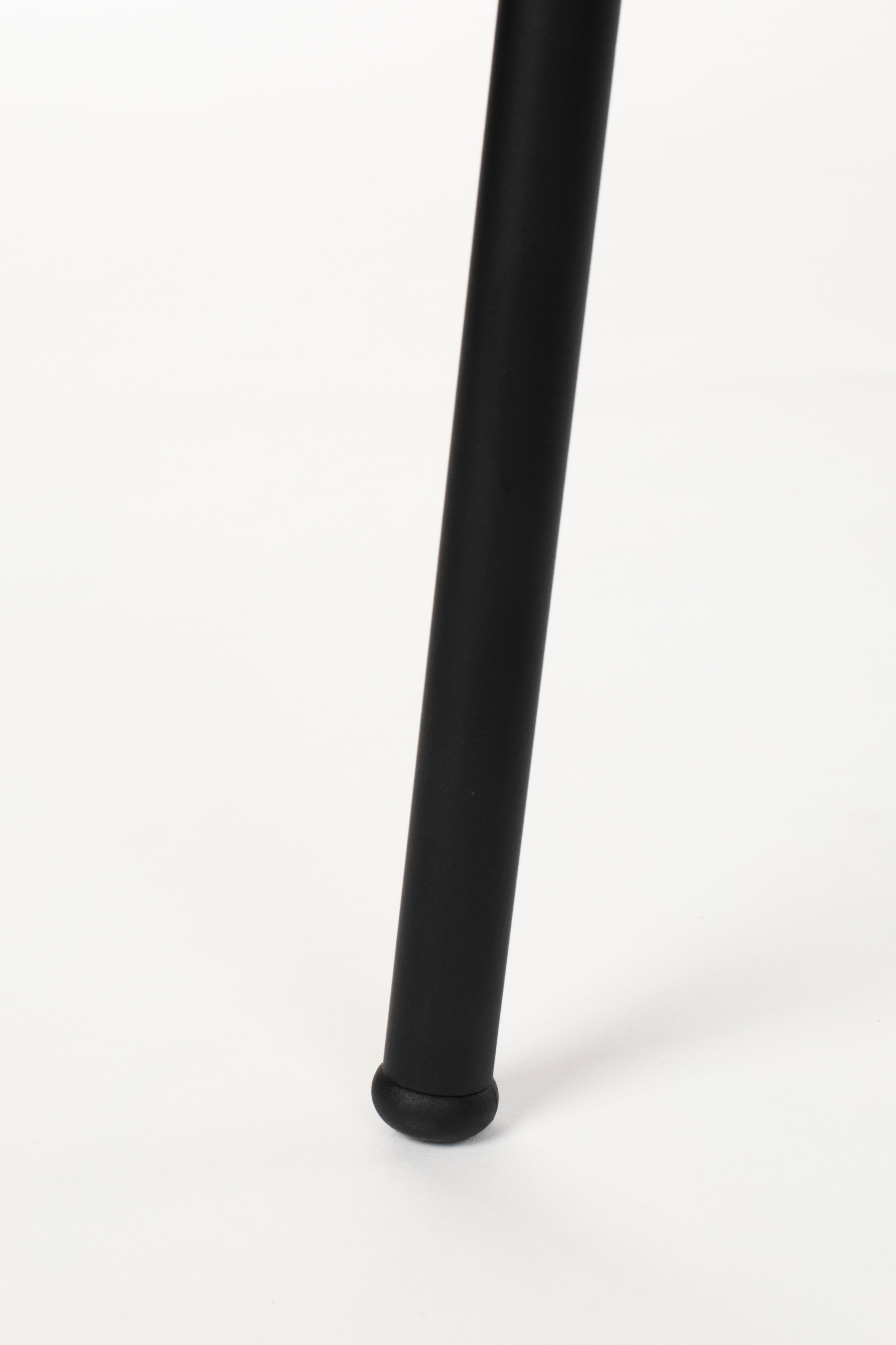 Stoel ROOS donkerbeige met zwarte basis