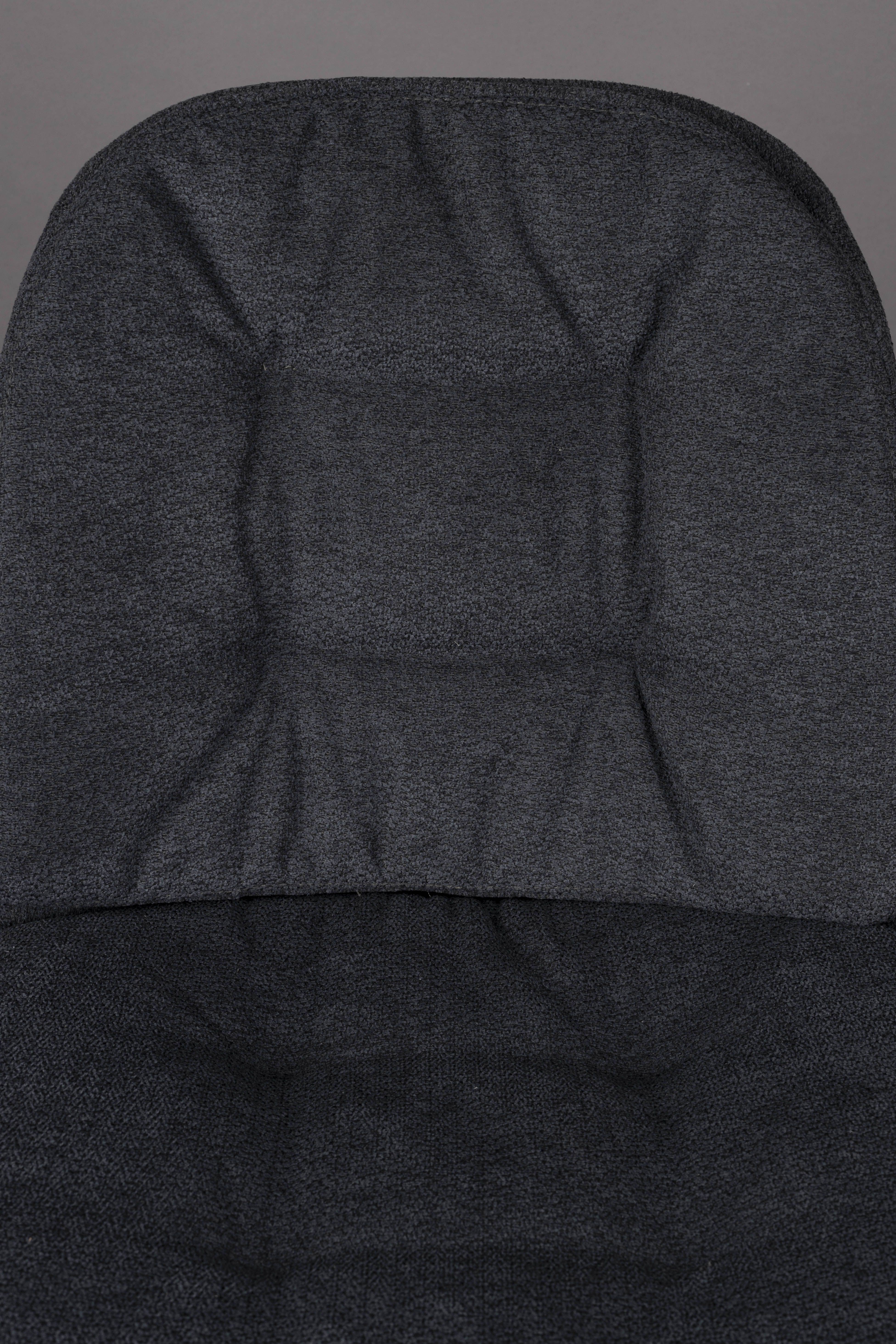 Stoel JADE donkerblauw met zwarte basis