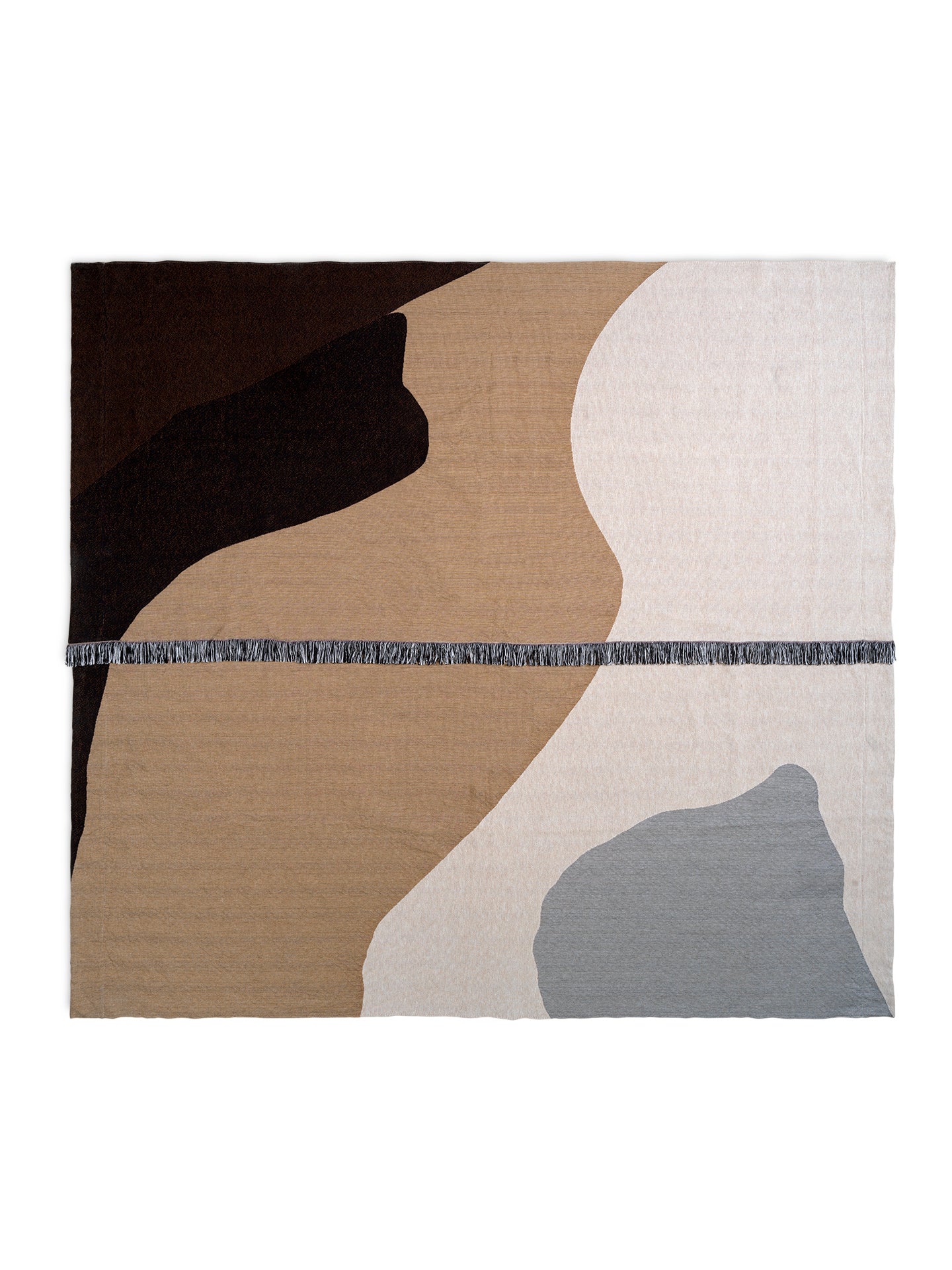 VISTA bedspread brown with beige