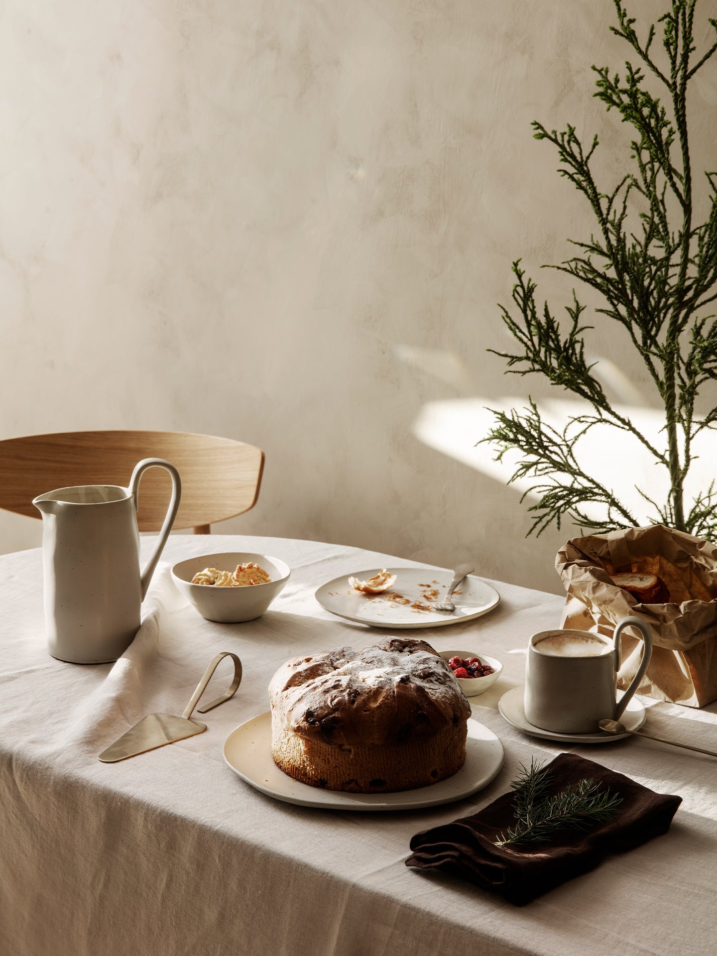 Miska FLOW gebroken wit