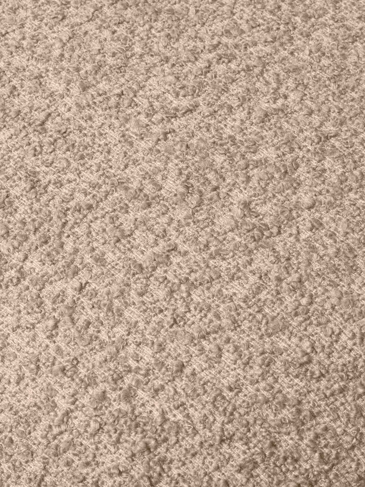 Fotel obrotowy ORBO naturalny boucle z wełną – ujęcie 3