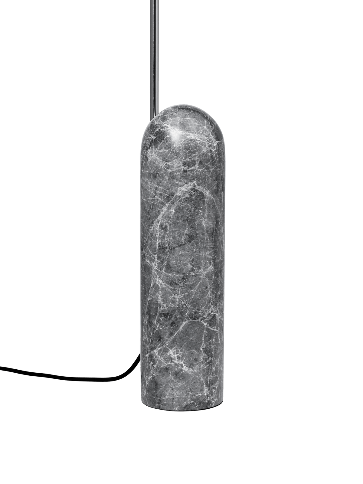 Lampa podłogowa ARUM stal polerowana – ujęcie 5