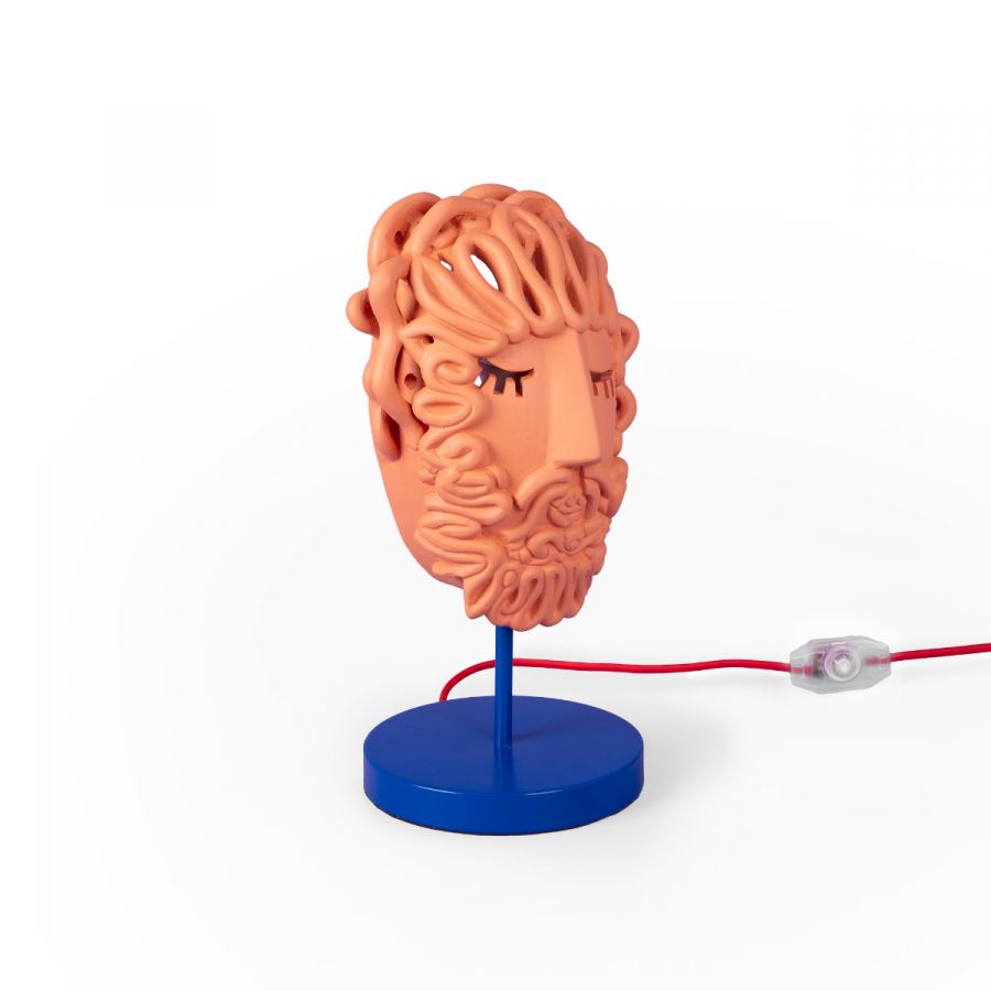 Tafellamp MAGNA GRAECIA - ULYSSE terracotta