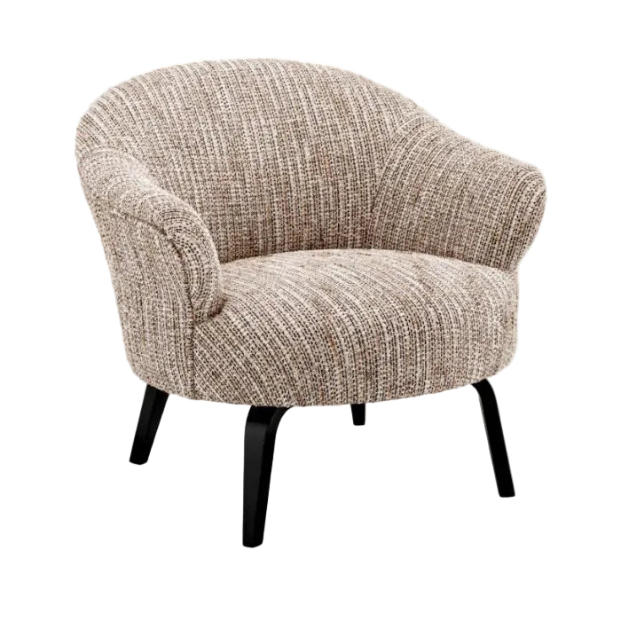 Beige gemêleerde MORETTI fauteuil