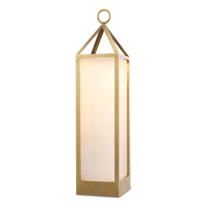 Draagbare lamp RISERVA antiek goud