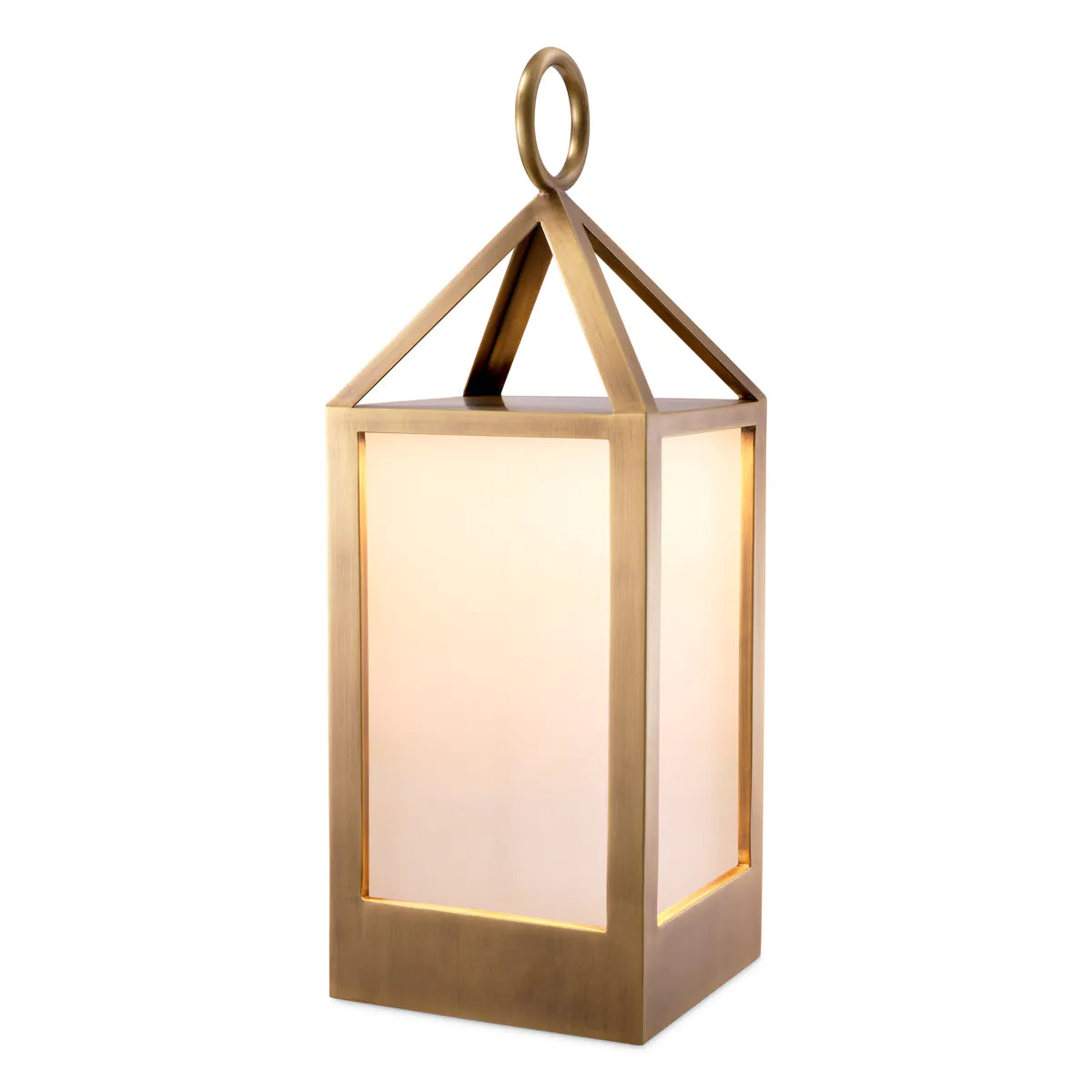 Draagbare lamp RISERVA antiek goud