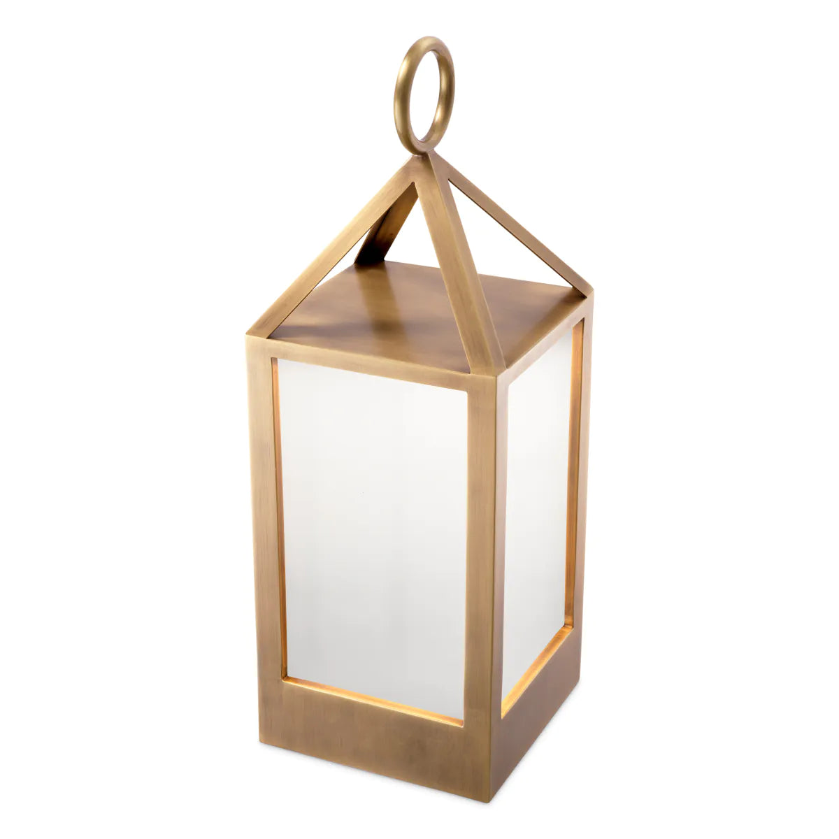 Draagbare lamp RISERVA antiek goud