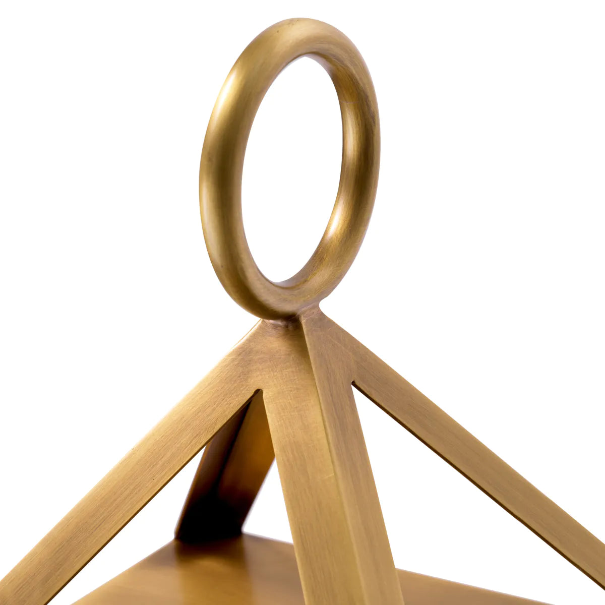 Draagbare lamp RISERVA antiek goud