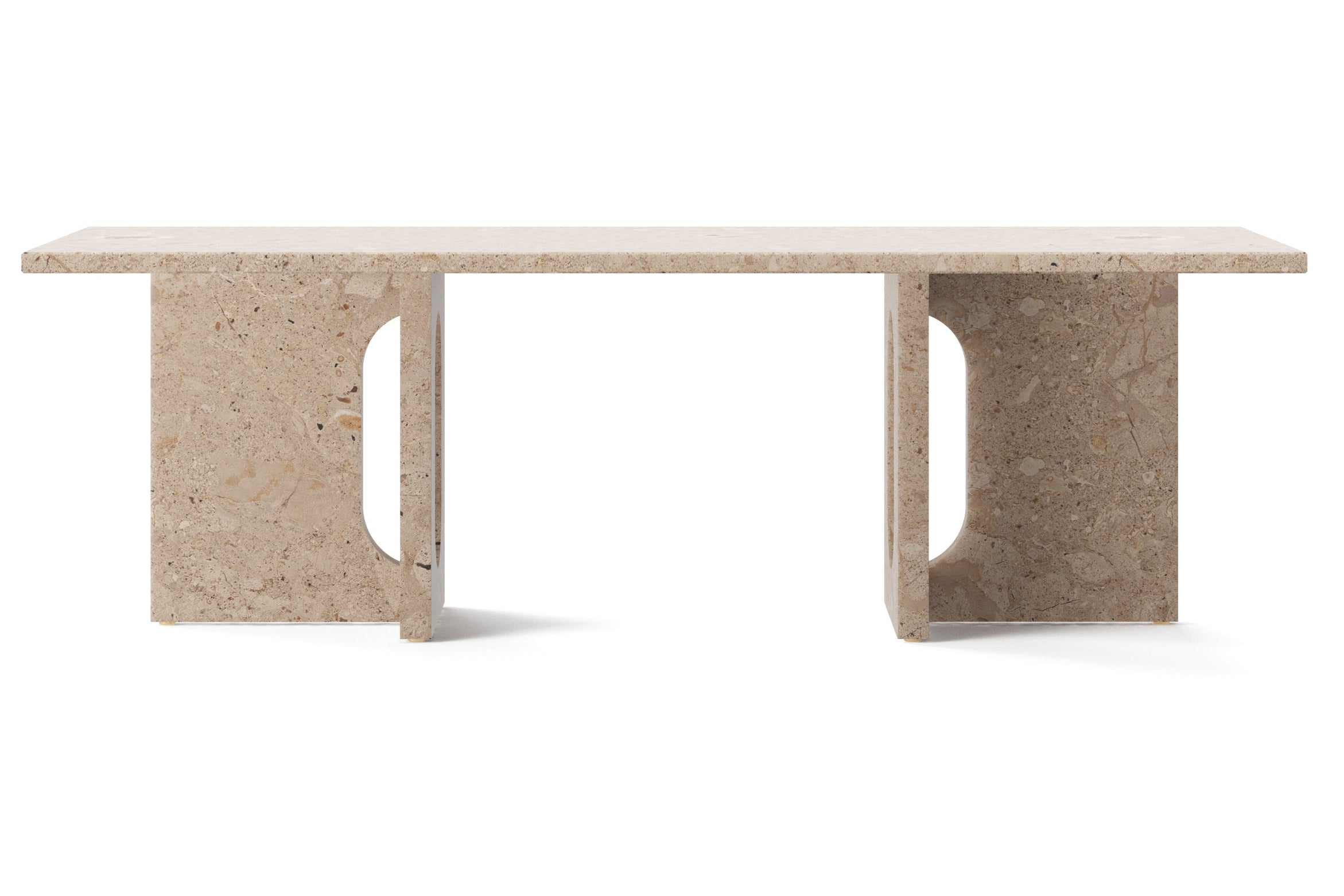 ANDROGYNE coffee table beige marble