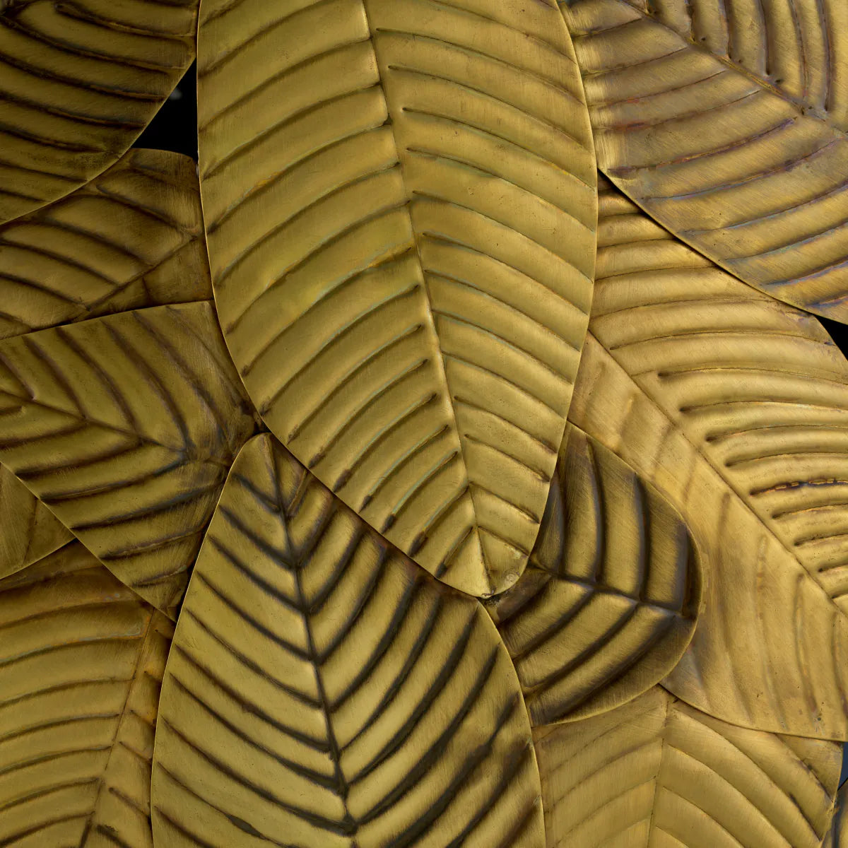 Bijzettafel BOTANICO gouden basis