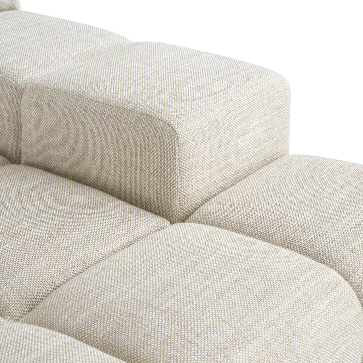 Modular Sofa Hunter - Endes Element des rechten Beige