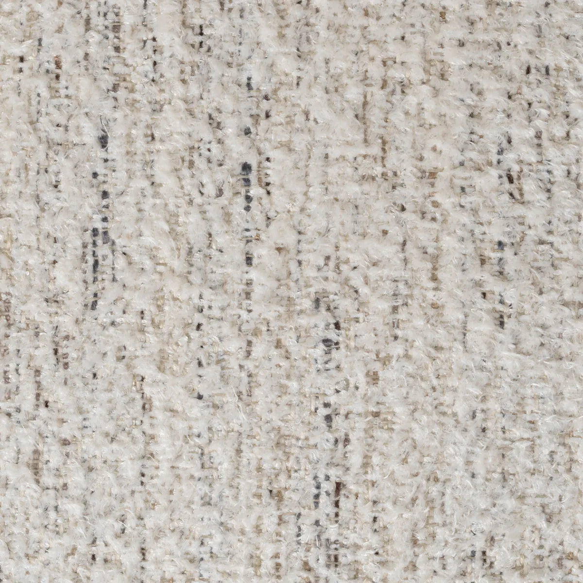 Gestoffeerd bed MELLORY wit melange