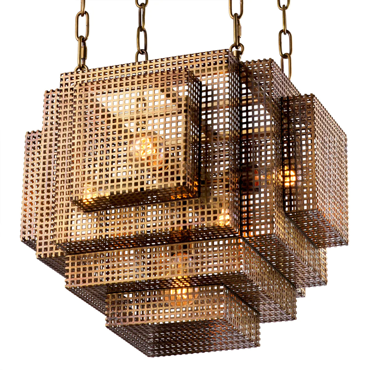 Geara Hanging Lampe Alte Golden