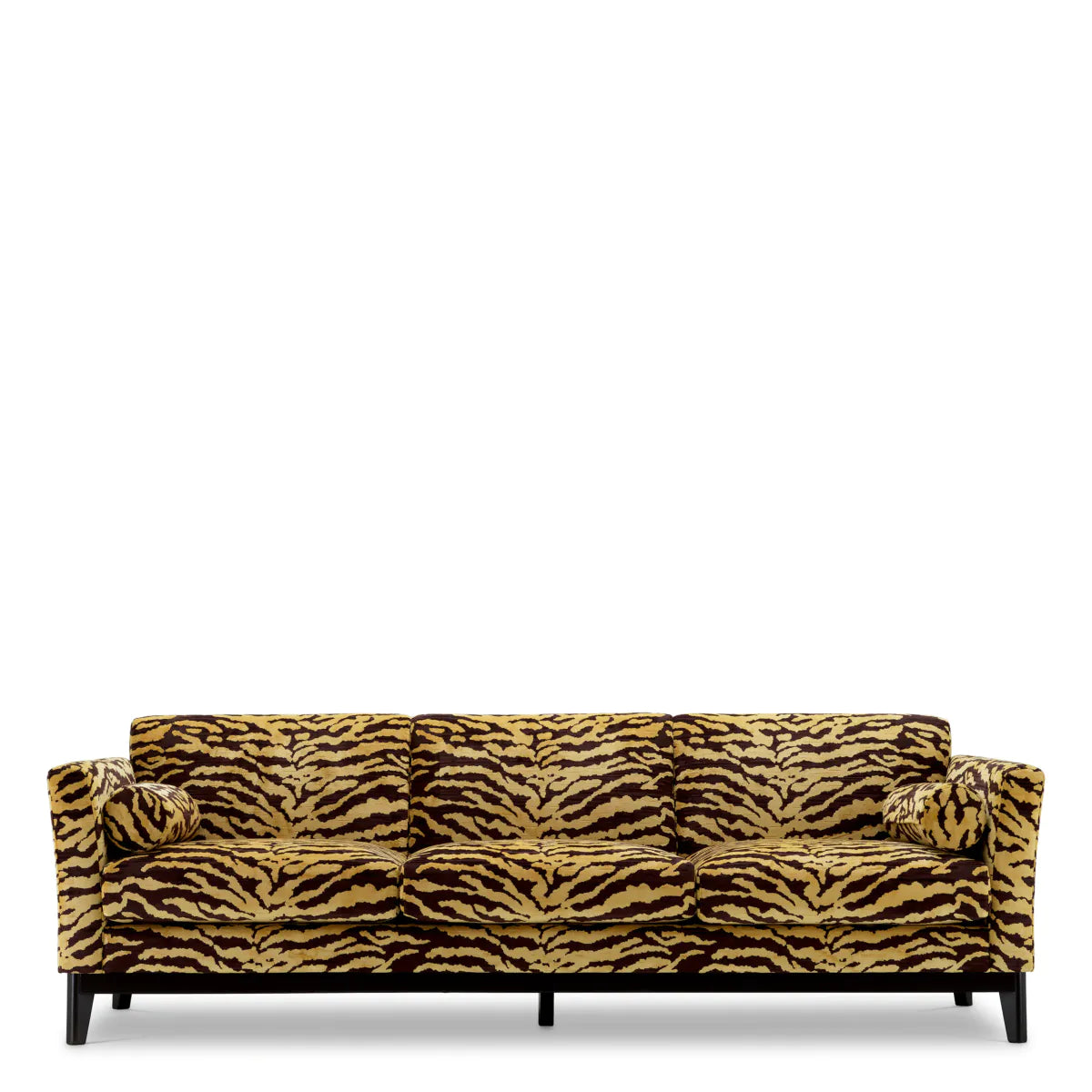 Flux Goldbrauner Drucksofa