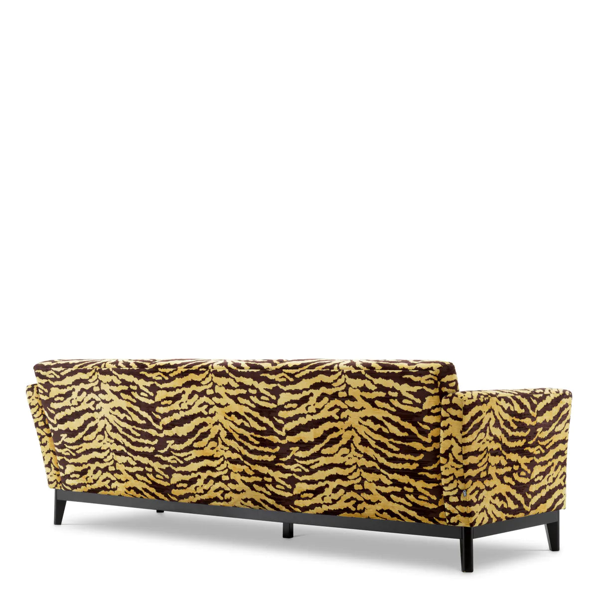 Flux Goldbrauner Drucksofa