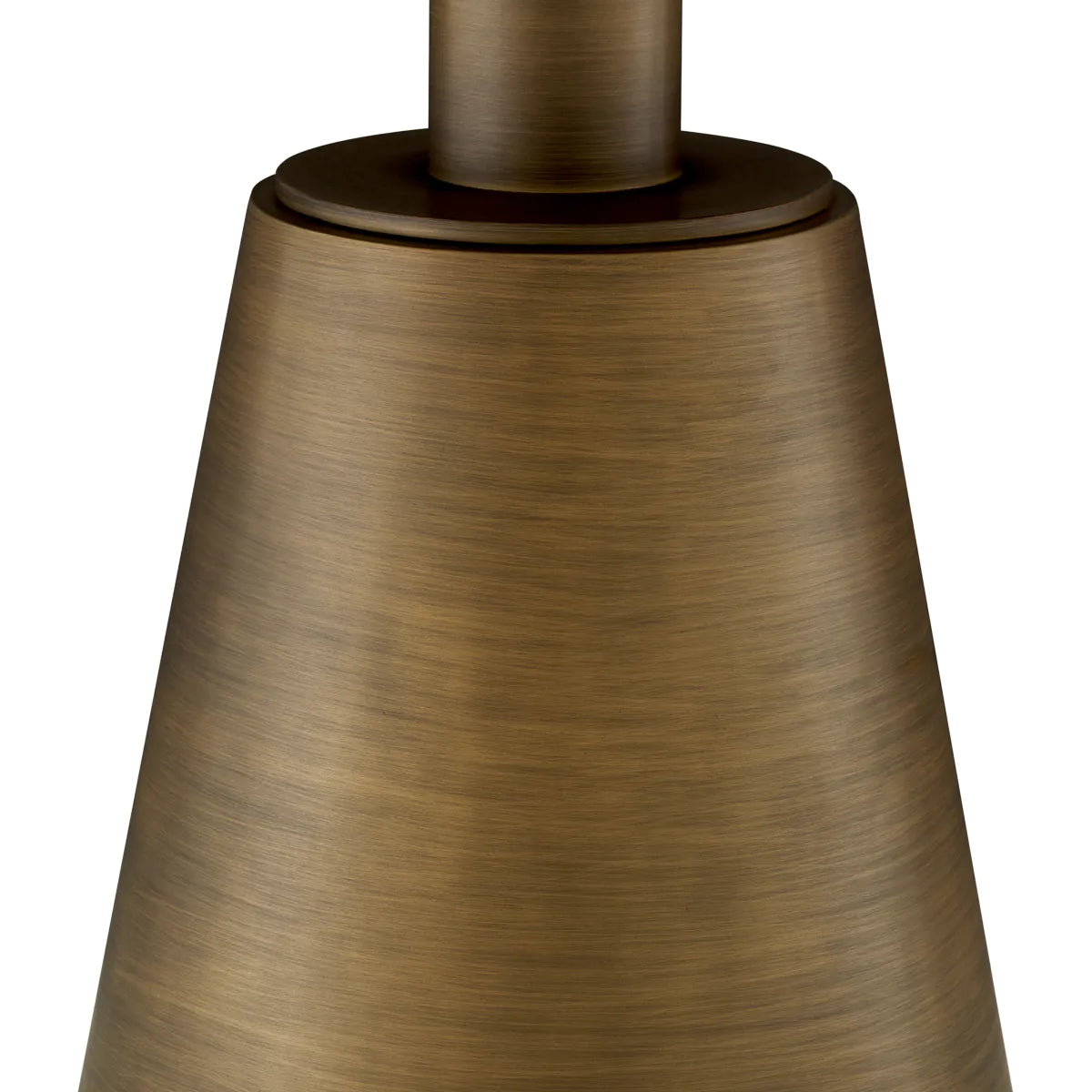 Rundtisch TRICOLORI gebürstetes Kupfer