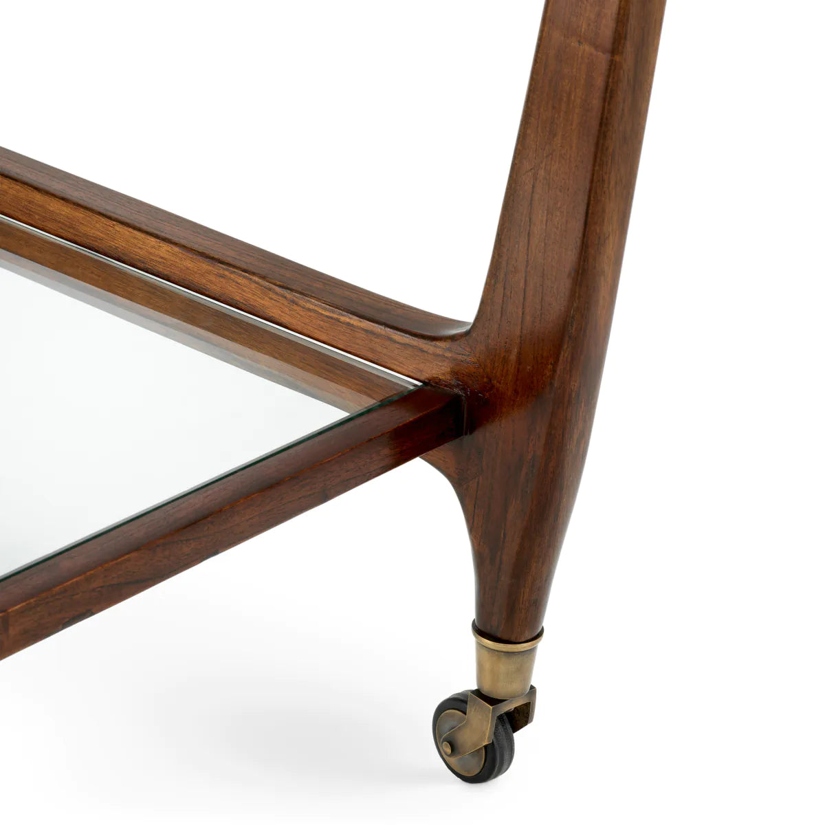 Wózek JULIANNE aus Mindi-Holz