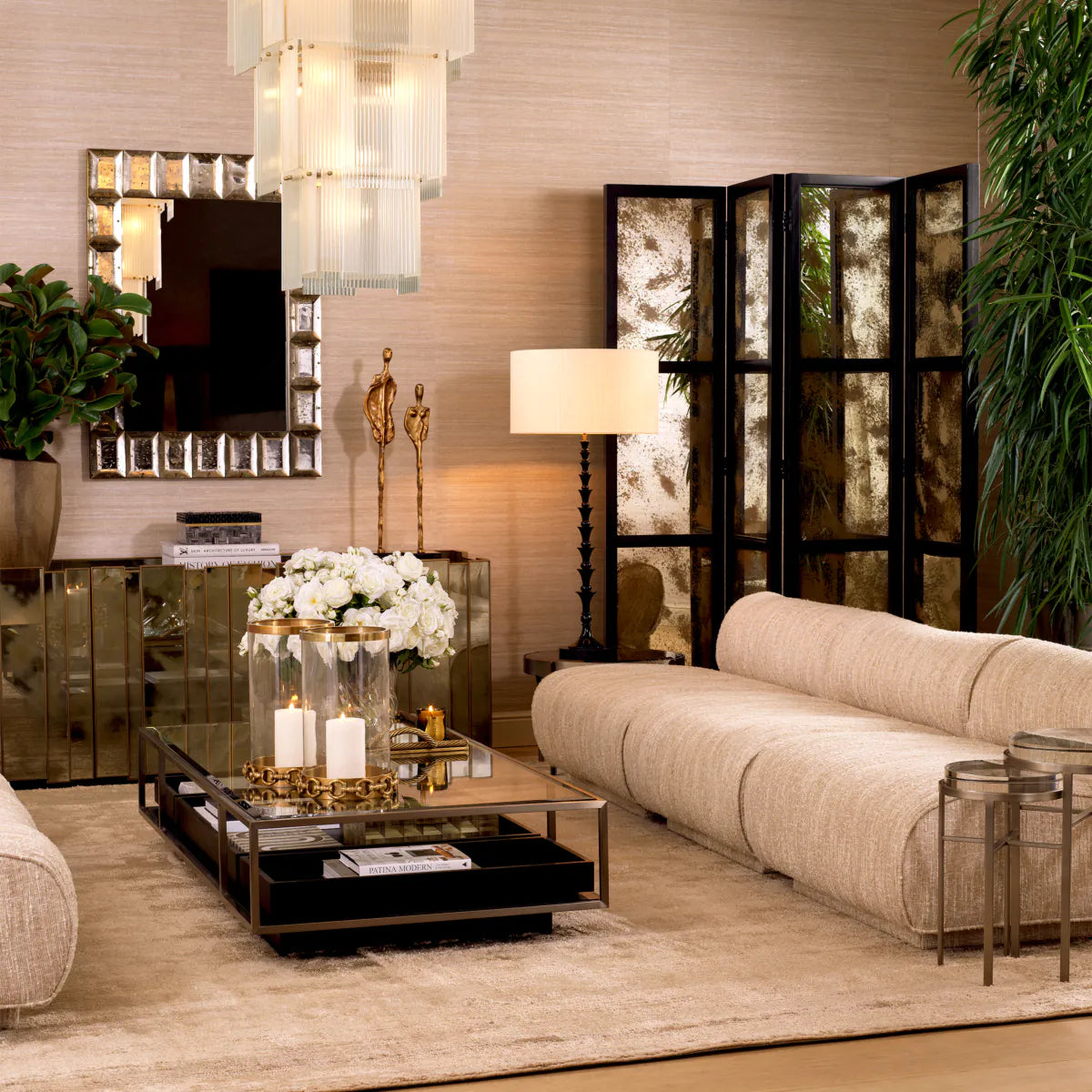 Stieftisch -Set Hoxton Steel