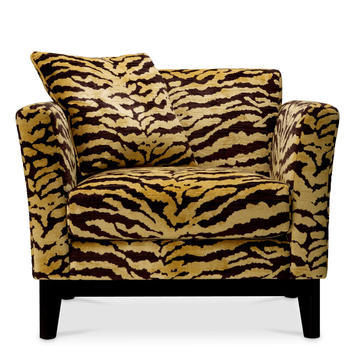 Fauteuil FLUX met dierenprint