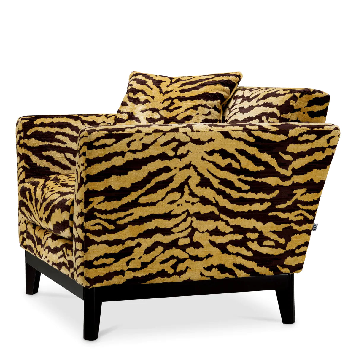 Fauteuil FLUX met dierenprint