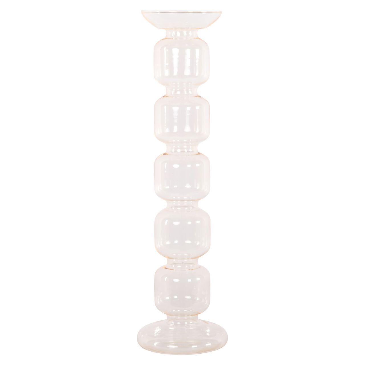 Glazen kaarsenhouder RABIA