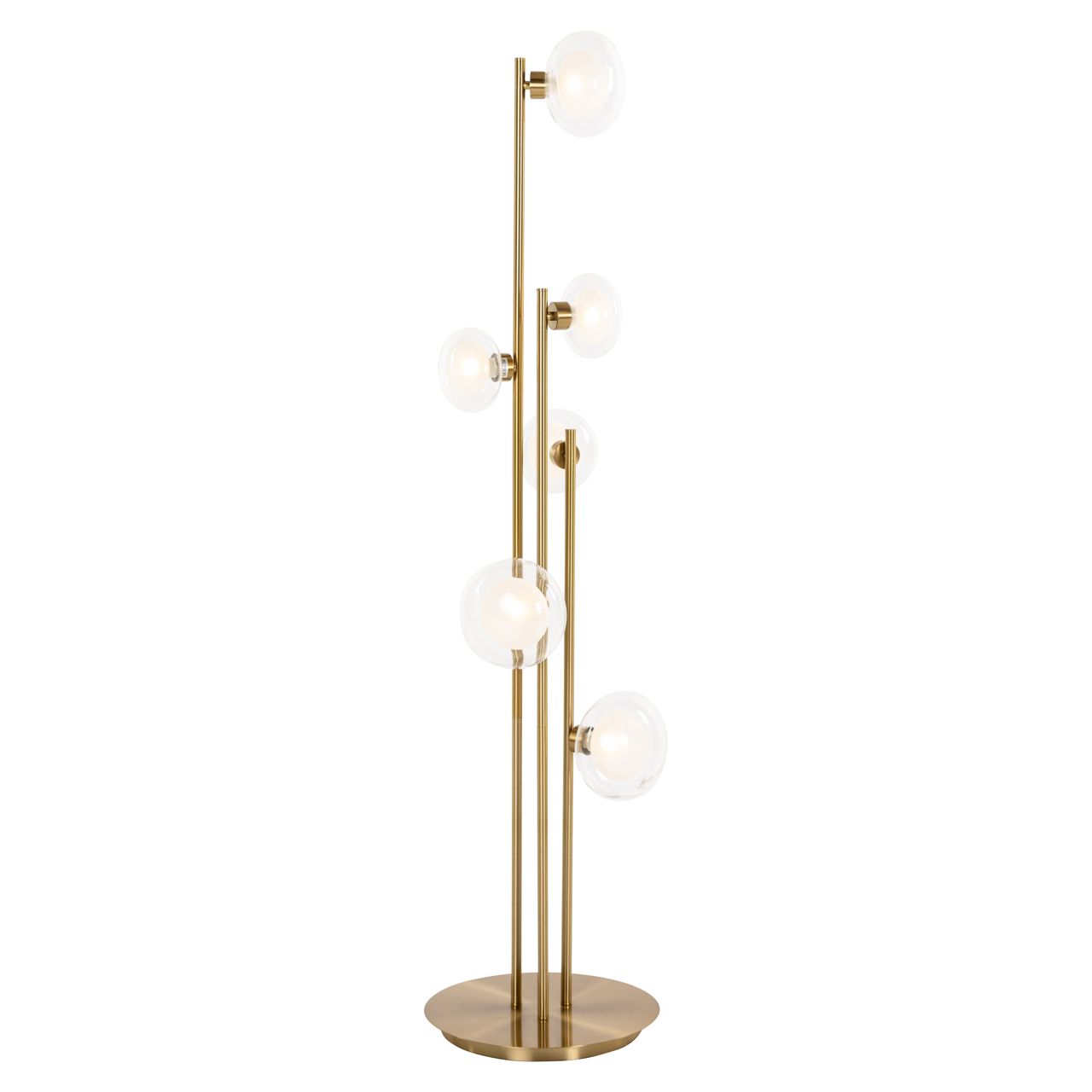 Stehlampe LUVA gold