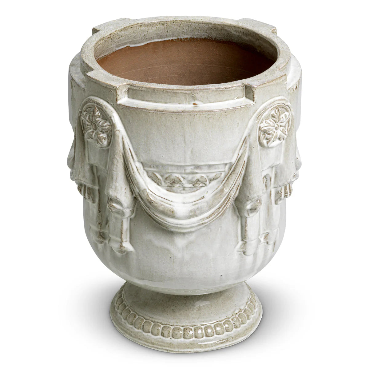 CHANDLER Outdoor Planter Gray Ceramic