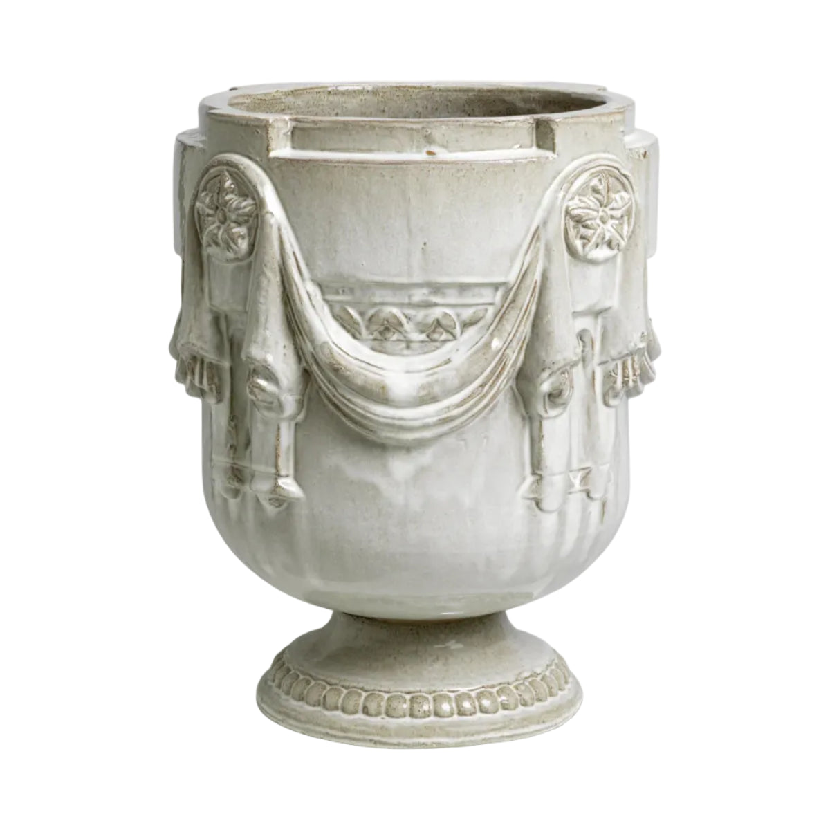 CHANDLER Outdoor Planter Gray Ceramic