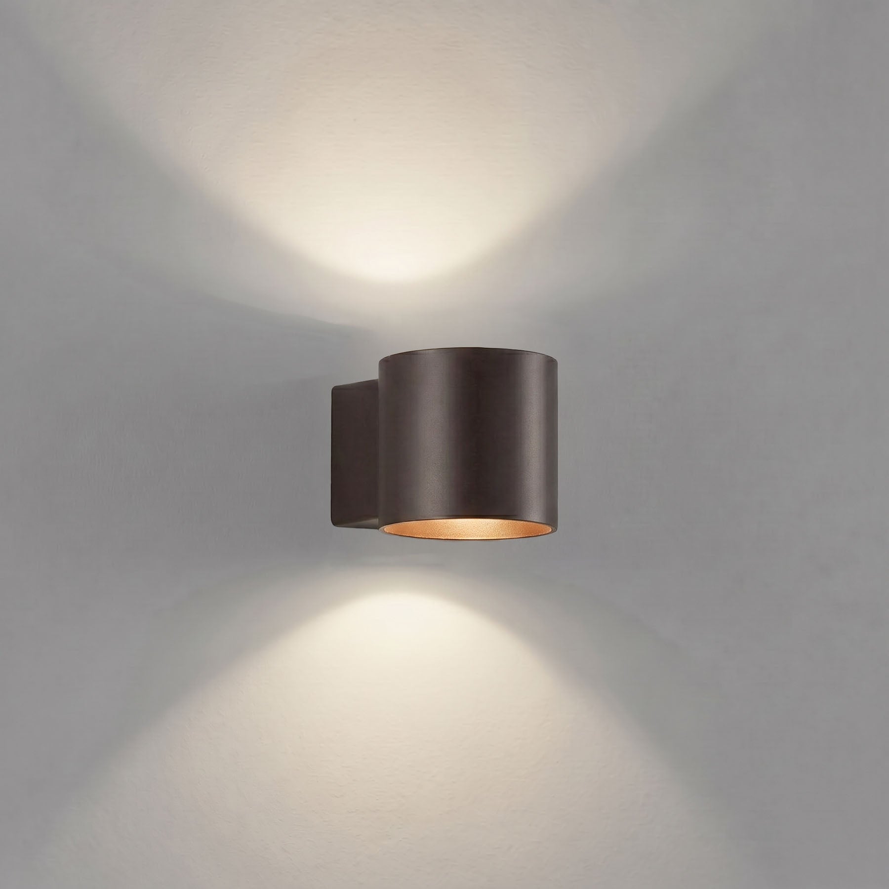 Wandlamp TUBE bruin