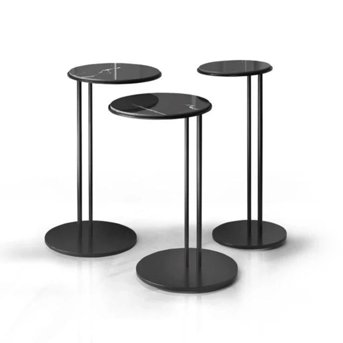 Stolik kawowy MINEVA spiek kwarcowy Negro Rosanero Eye on Design