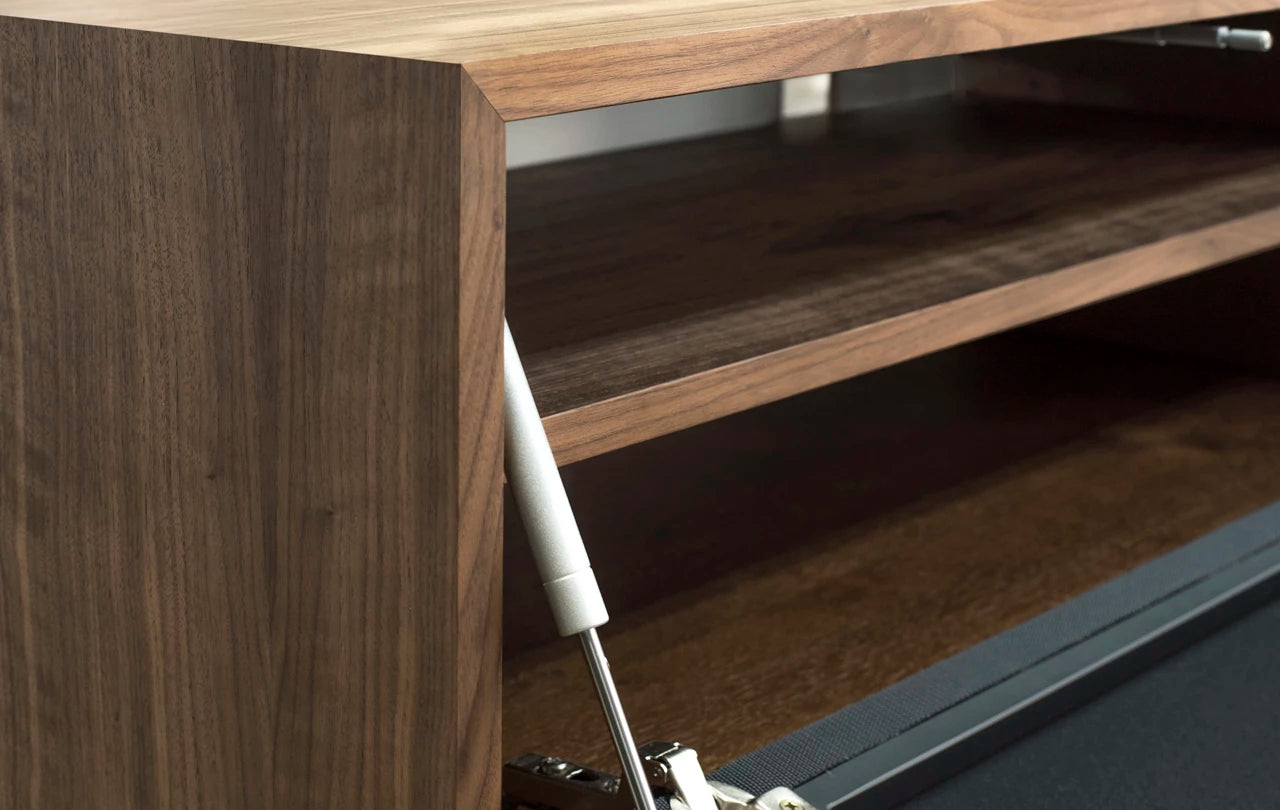 Szafka RTV GŁOŚNIKOWA fornir Rosanero Eye on Design