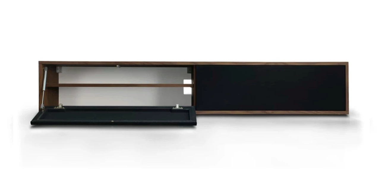 Szafka RTV GŁOŚNIKOWA fornir Rosanero Eye on Design