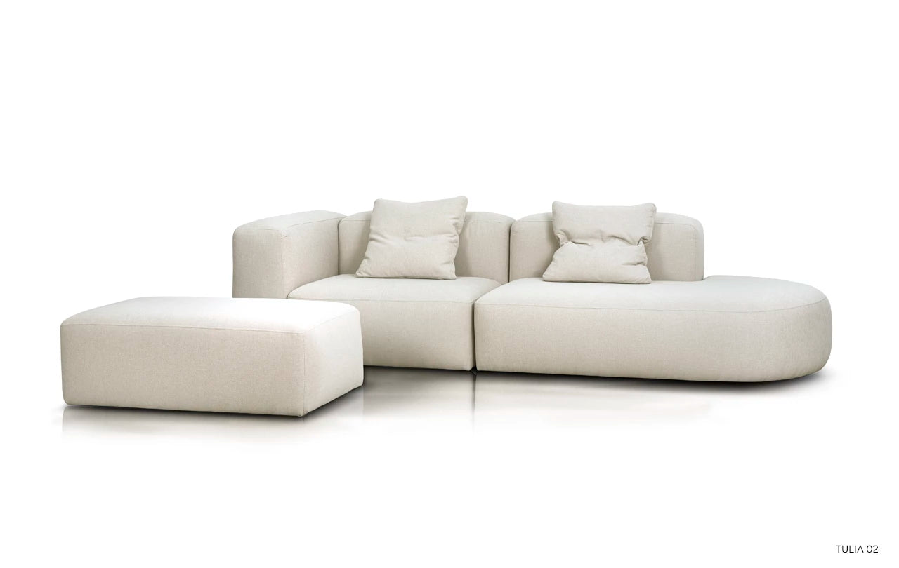 Right-sided corner sofa BABBLE customizable