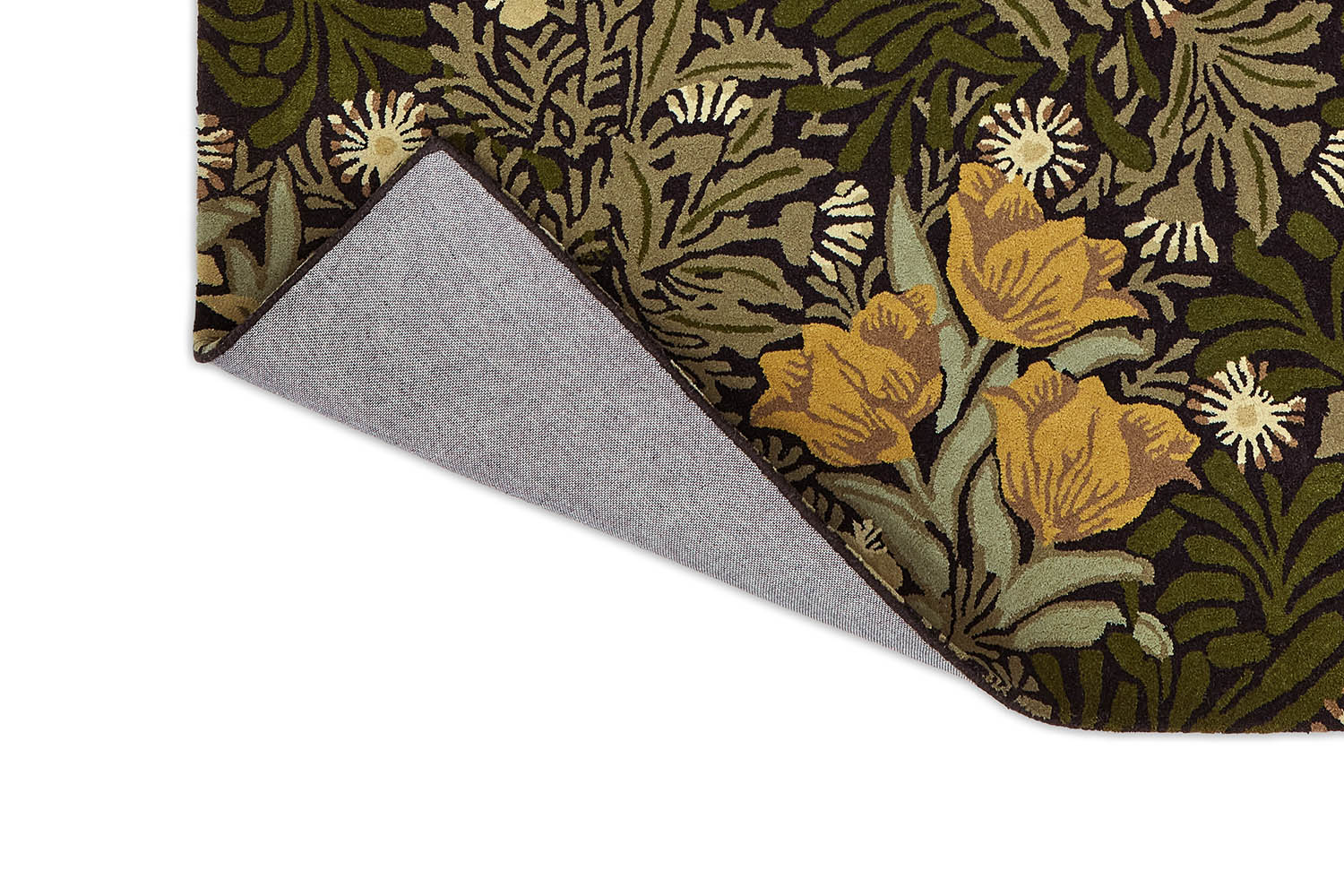 MOREW Teppich - BOWER TWINING VINE grün