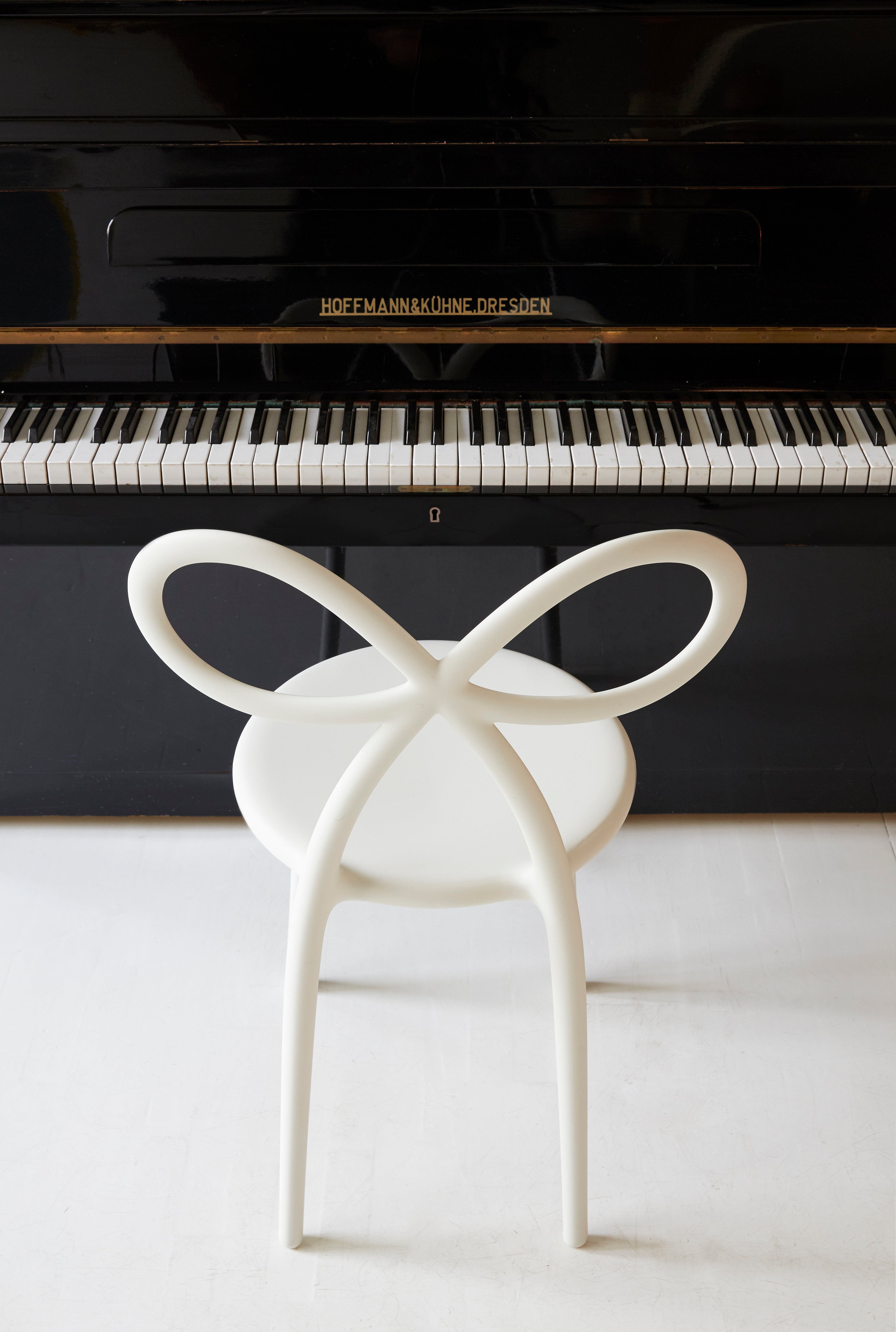 Zwarte RIBBON stoelset