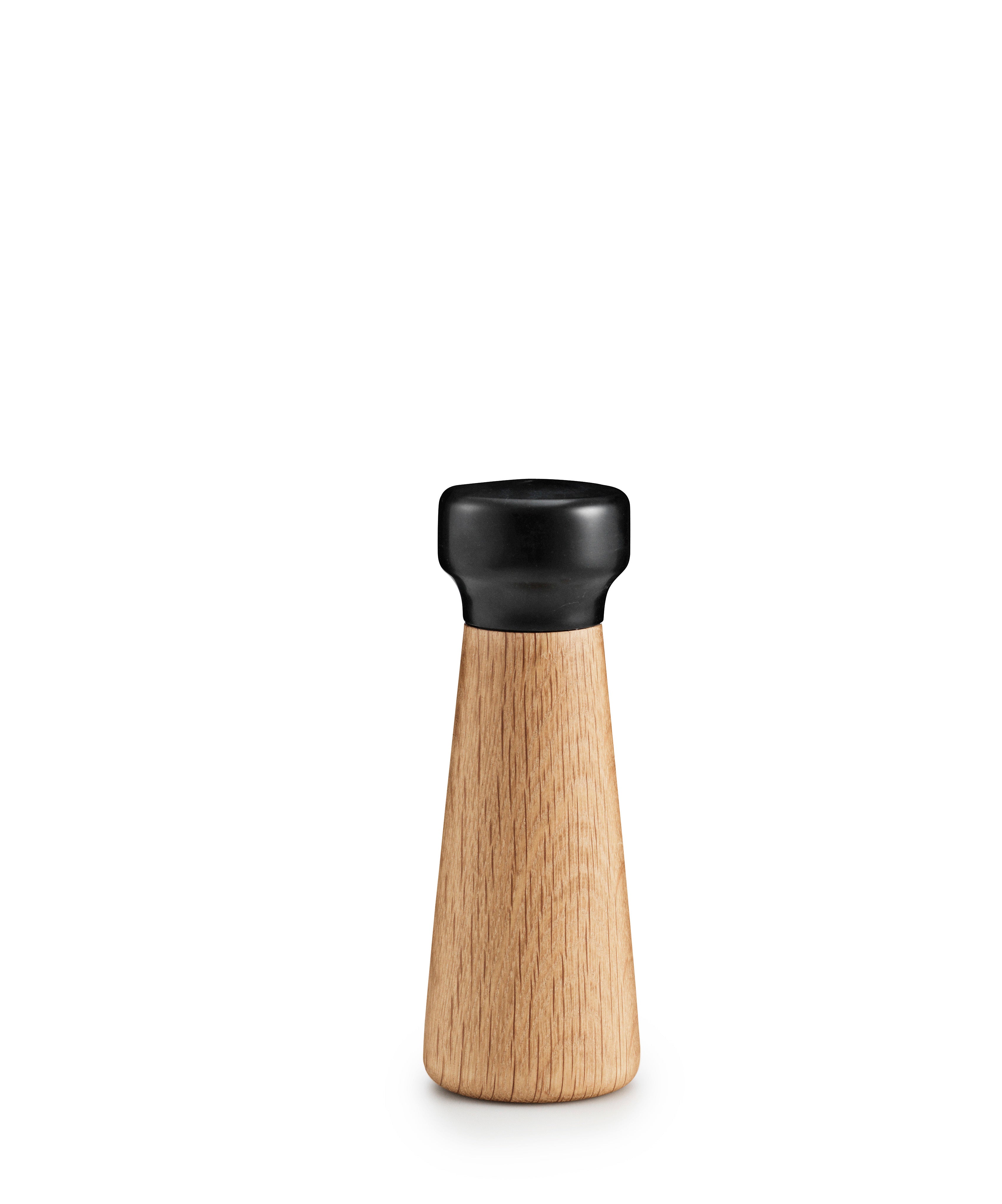 CRAFT Oak Wood Pepper Mill with Black Marble