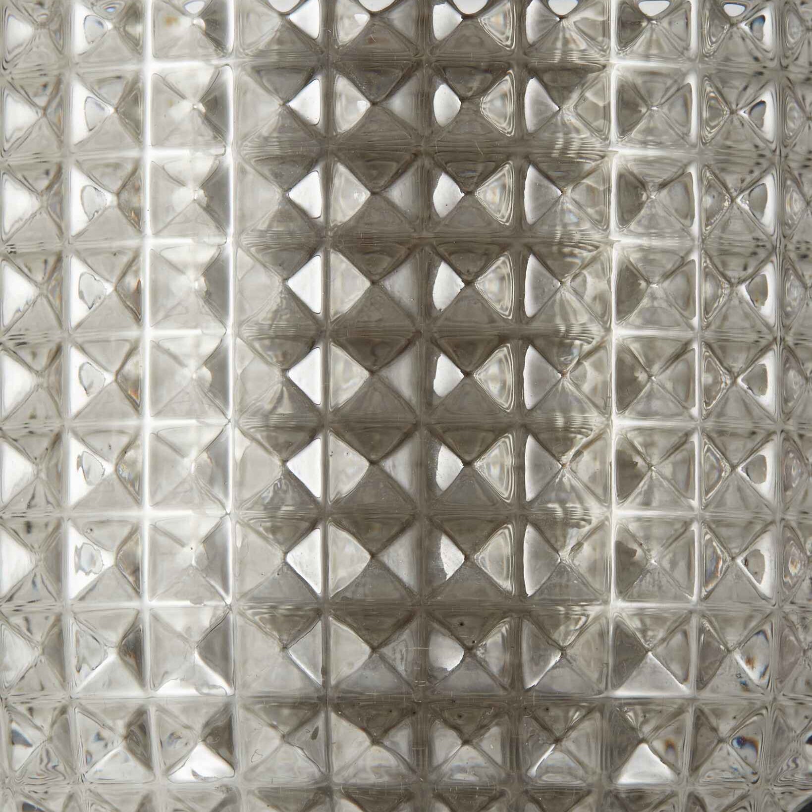 Set van glazen ROOFTOP grijs glas