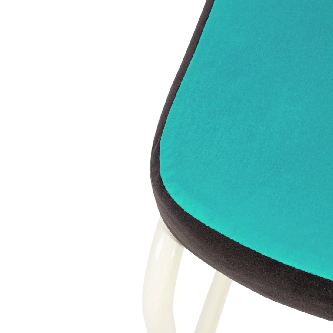 Stuhl SUPERCHAIR RED GRID türkis mit hellgelbem Gestell