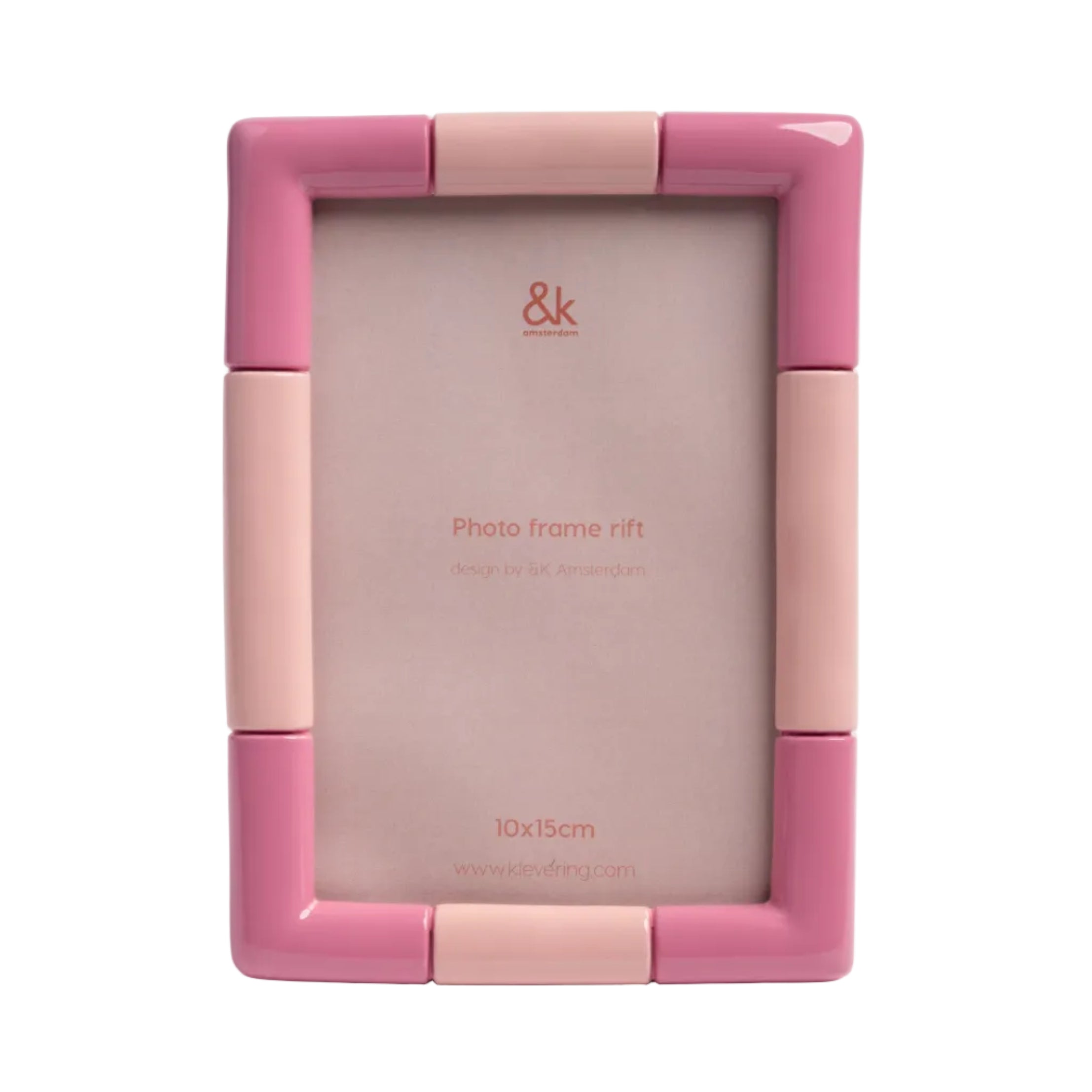 RIFT RECTANGLE photo frame pink
