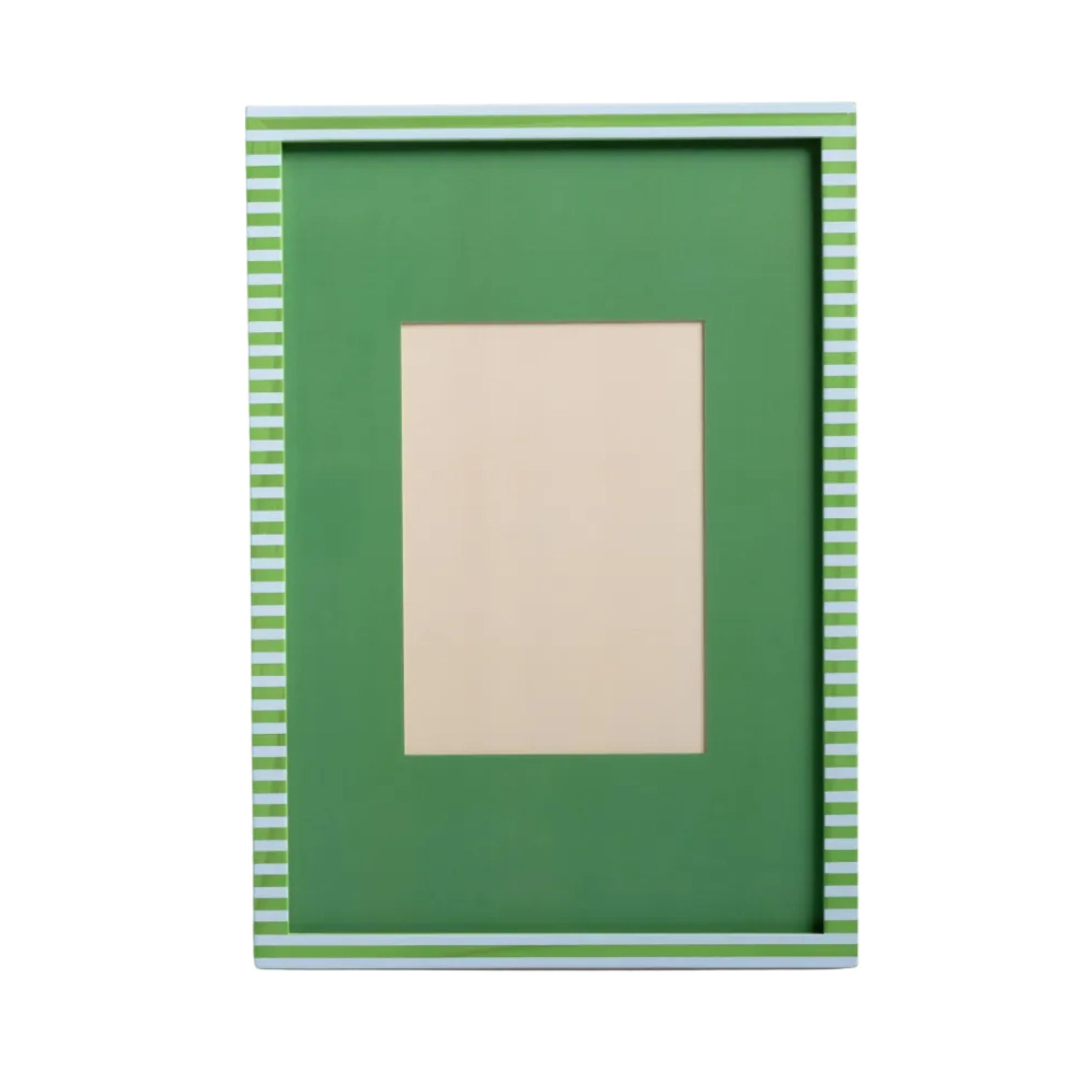 Fotolijst PATCH groen met beige