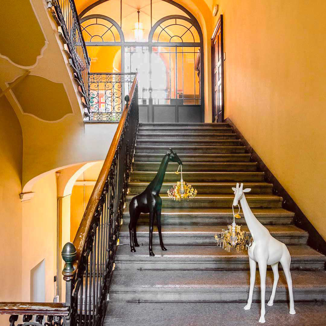 Lampe Giraffe in Liebe XS Pink