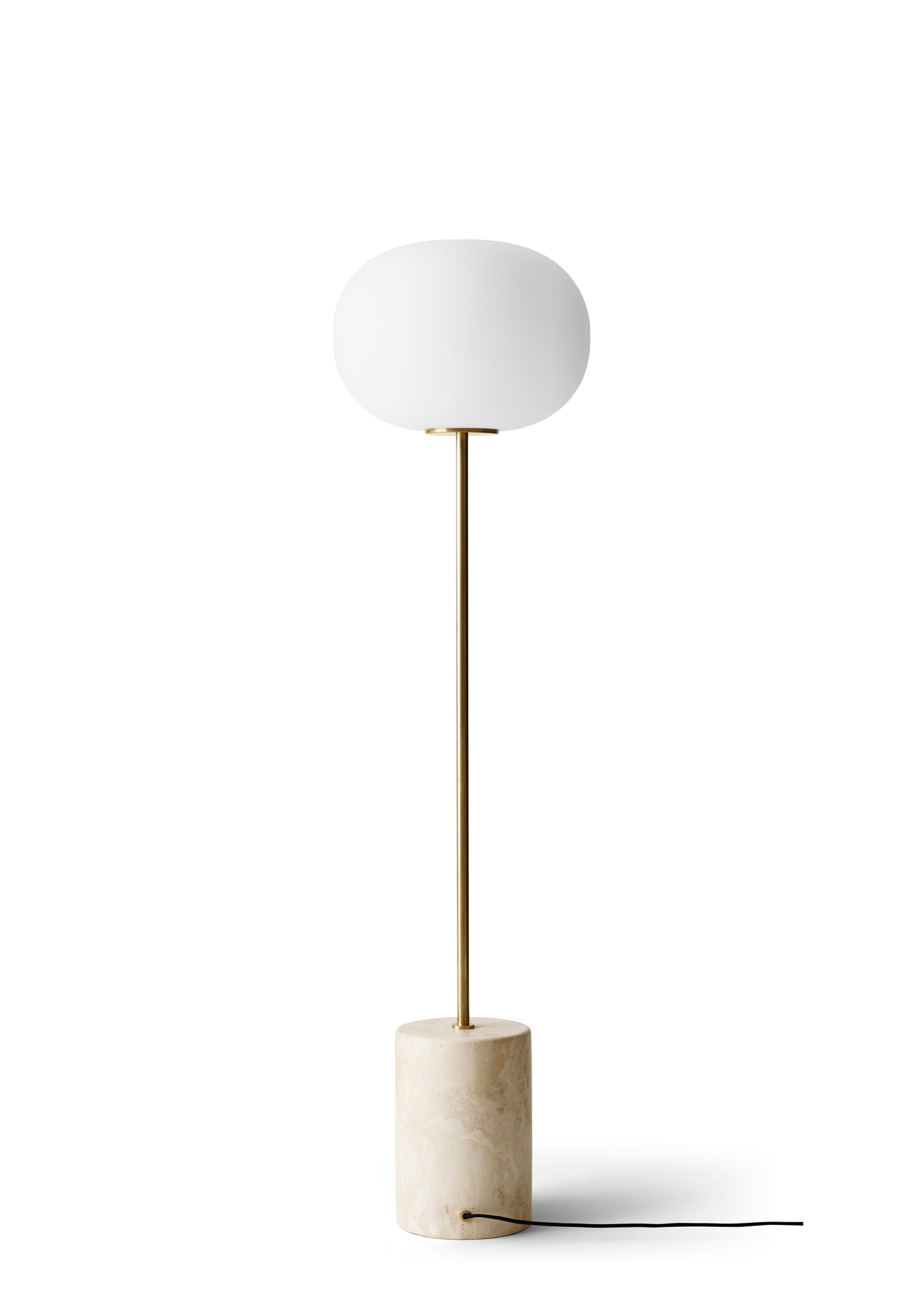 Vloerlamp JWDA beige travertijn