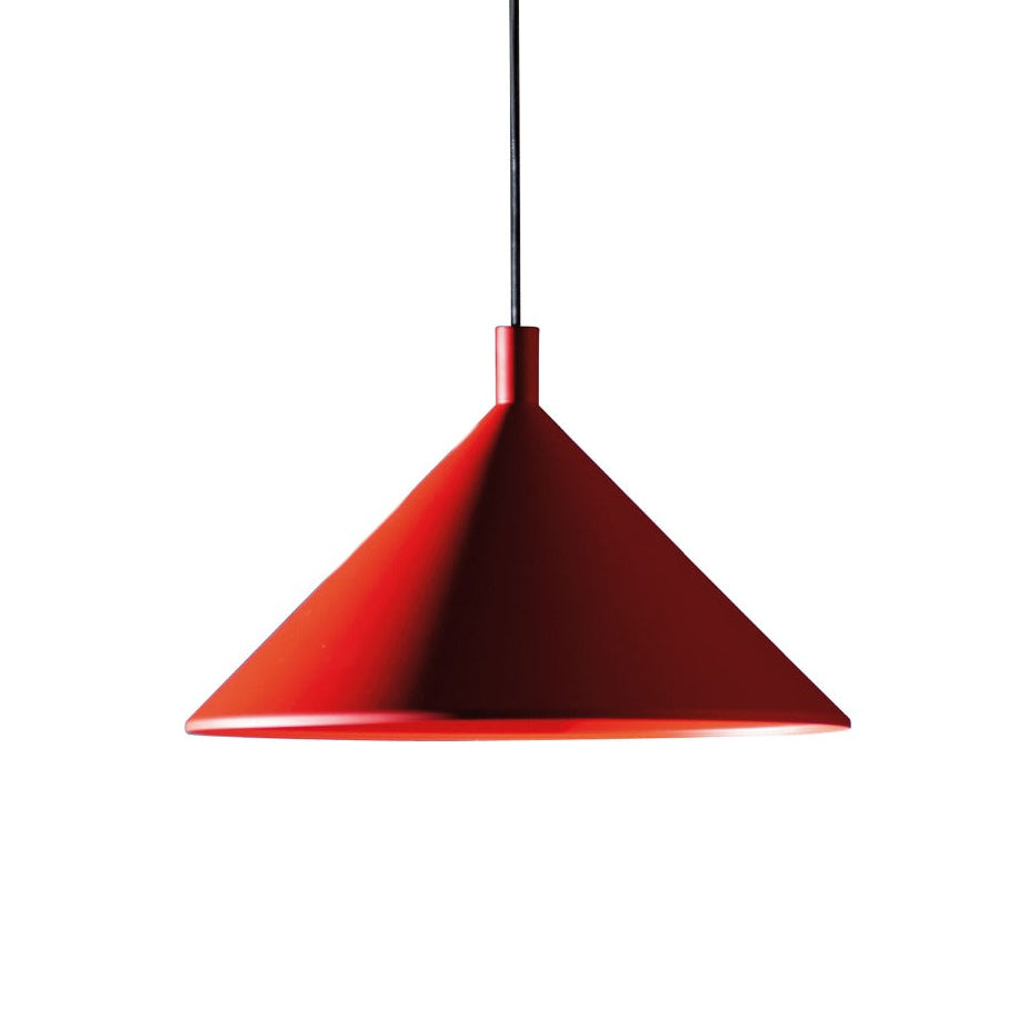Hanglamp CONO glanzend rood
