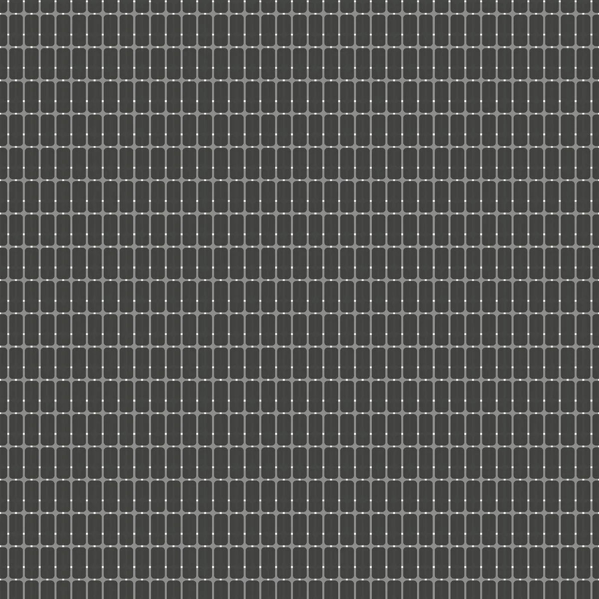 Papieren vliesbehang met ruitpatroon ALVAR AALTO M.I.T grafiet