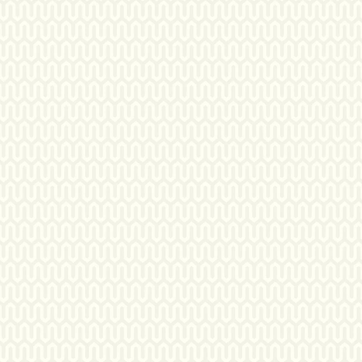 Non-woven paper wallpaper with geometric pattern YPSILON broken white