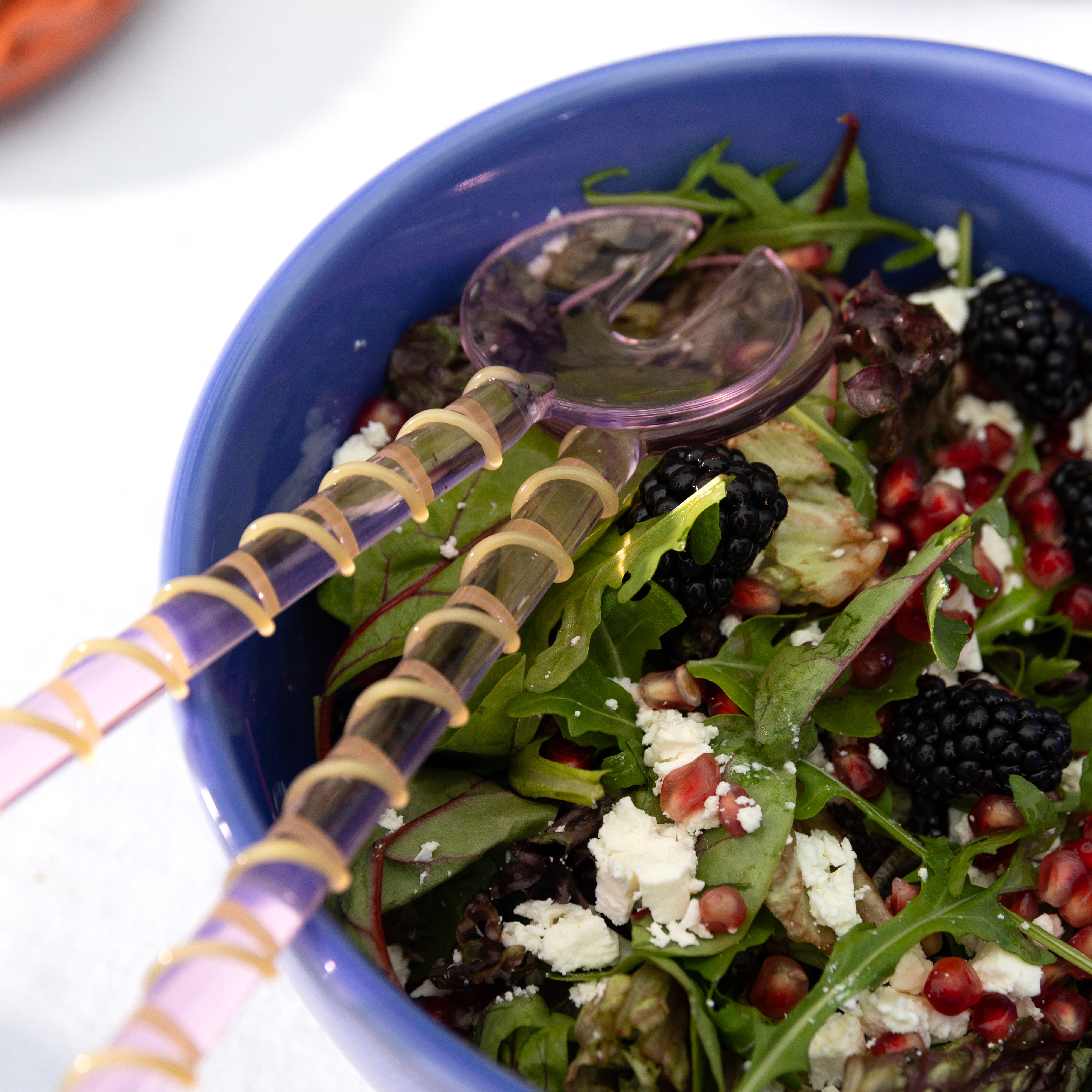 Miska MOCHI blauwe porselein