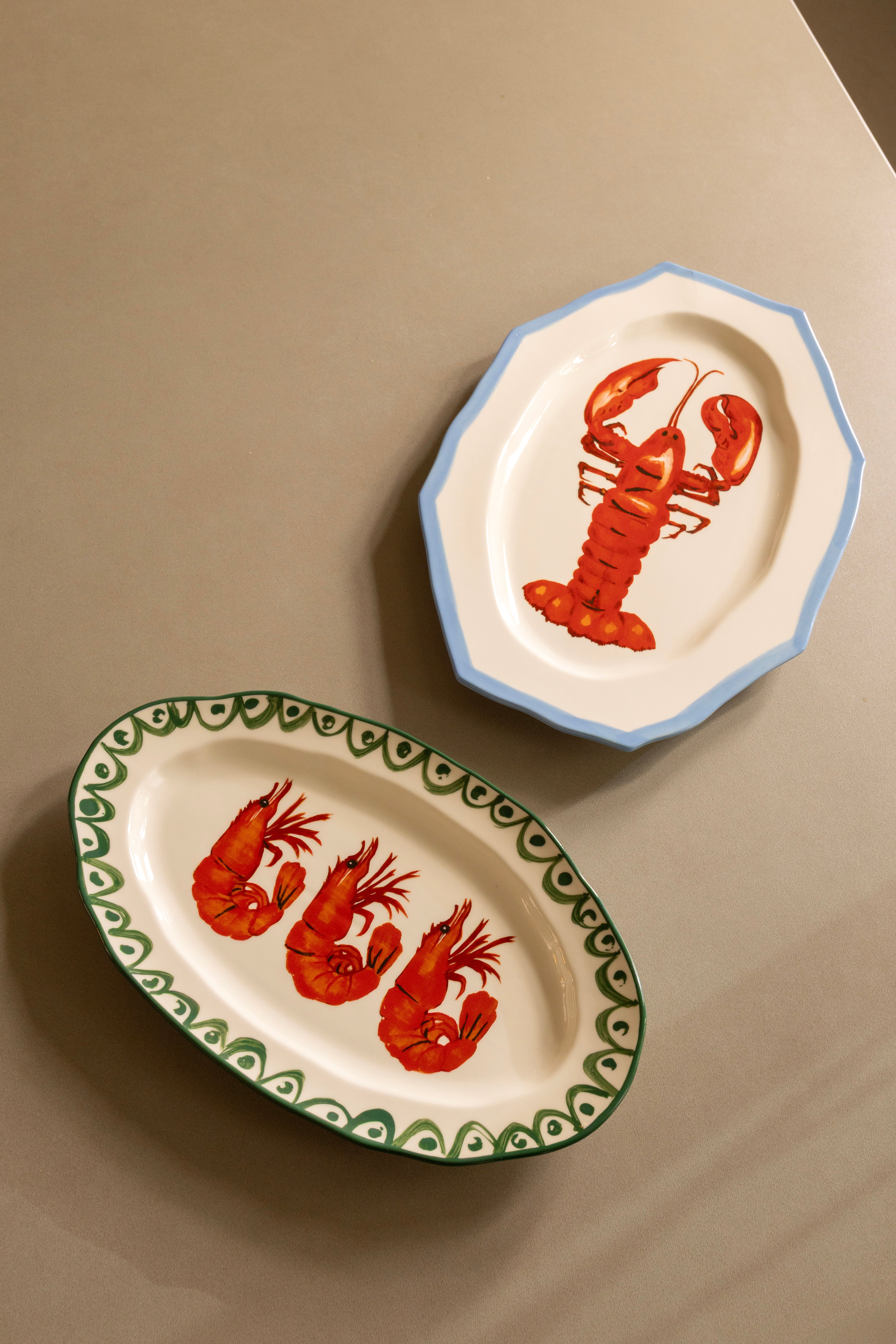 Porseleinen schaal SIRENE LOBSTER