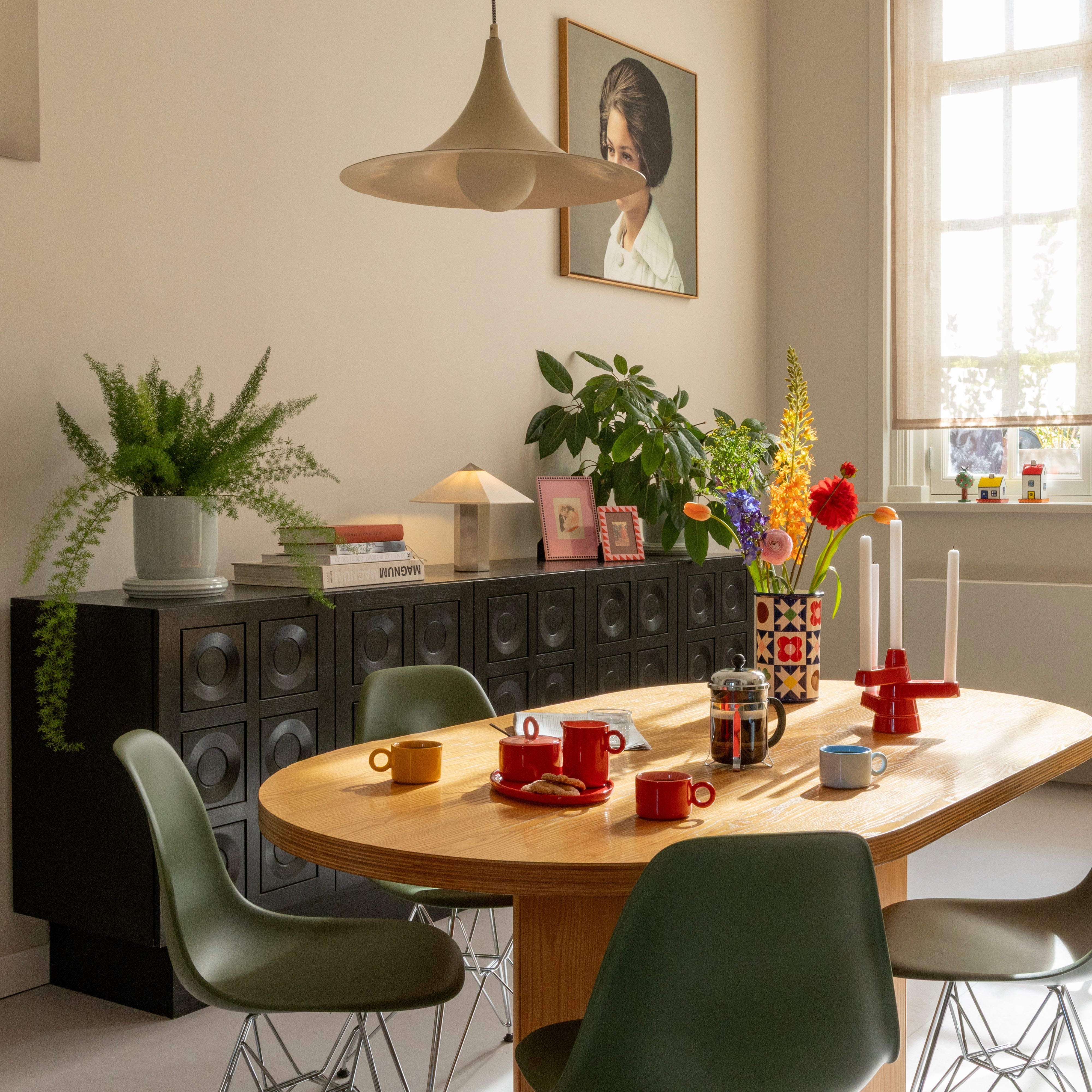 Set van CHIQUITO kopjes gele porselein